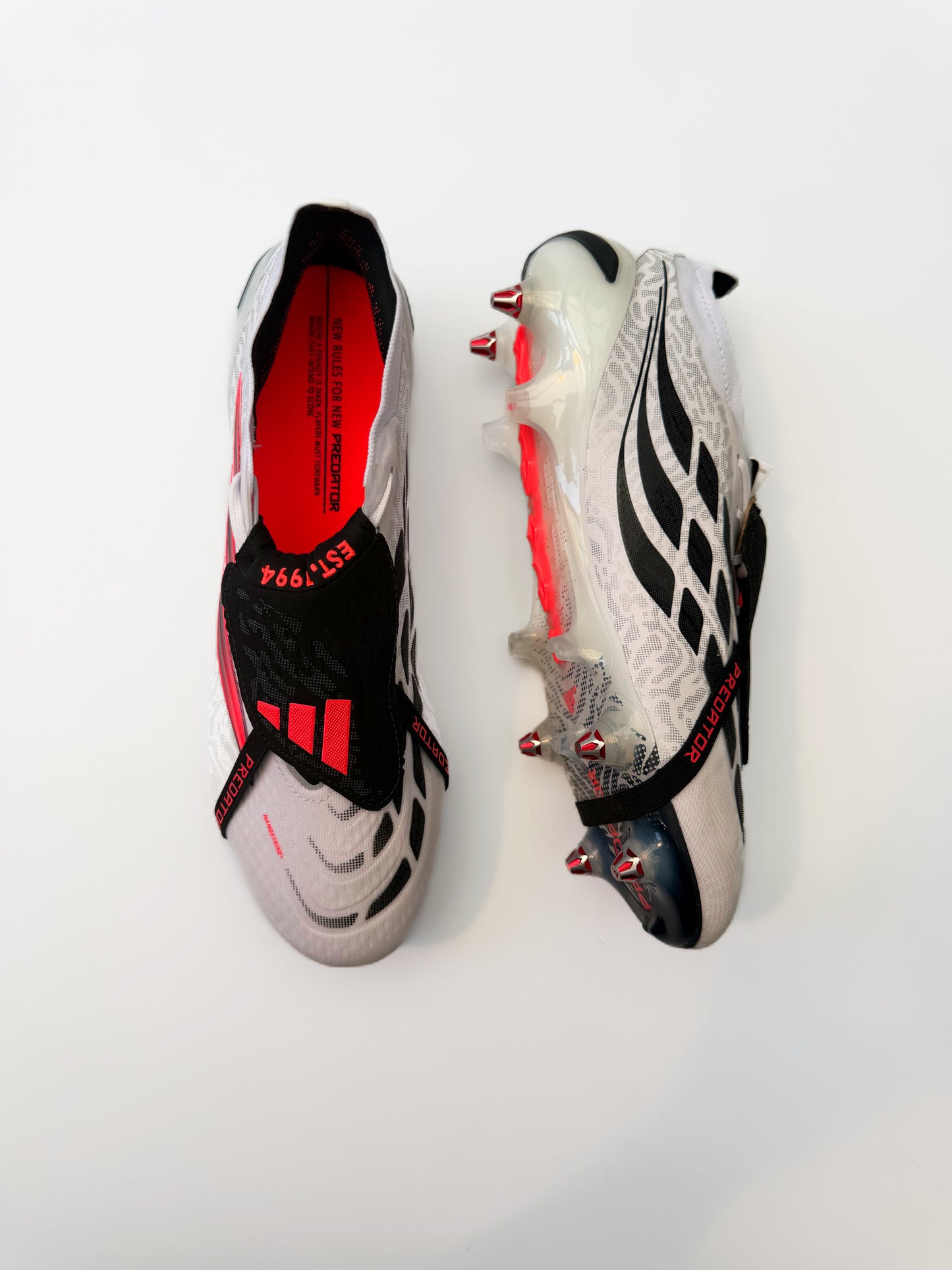Adidas Predator Elite Tongue SG - Ftwr White/Solar Turbo/Core Black