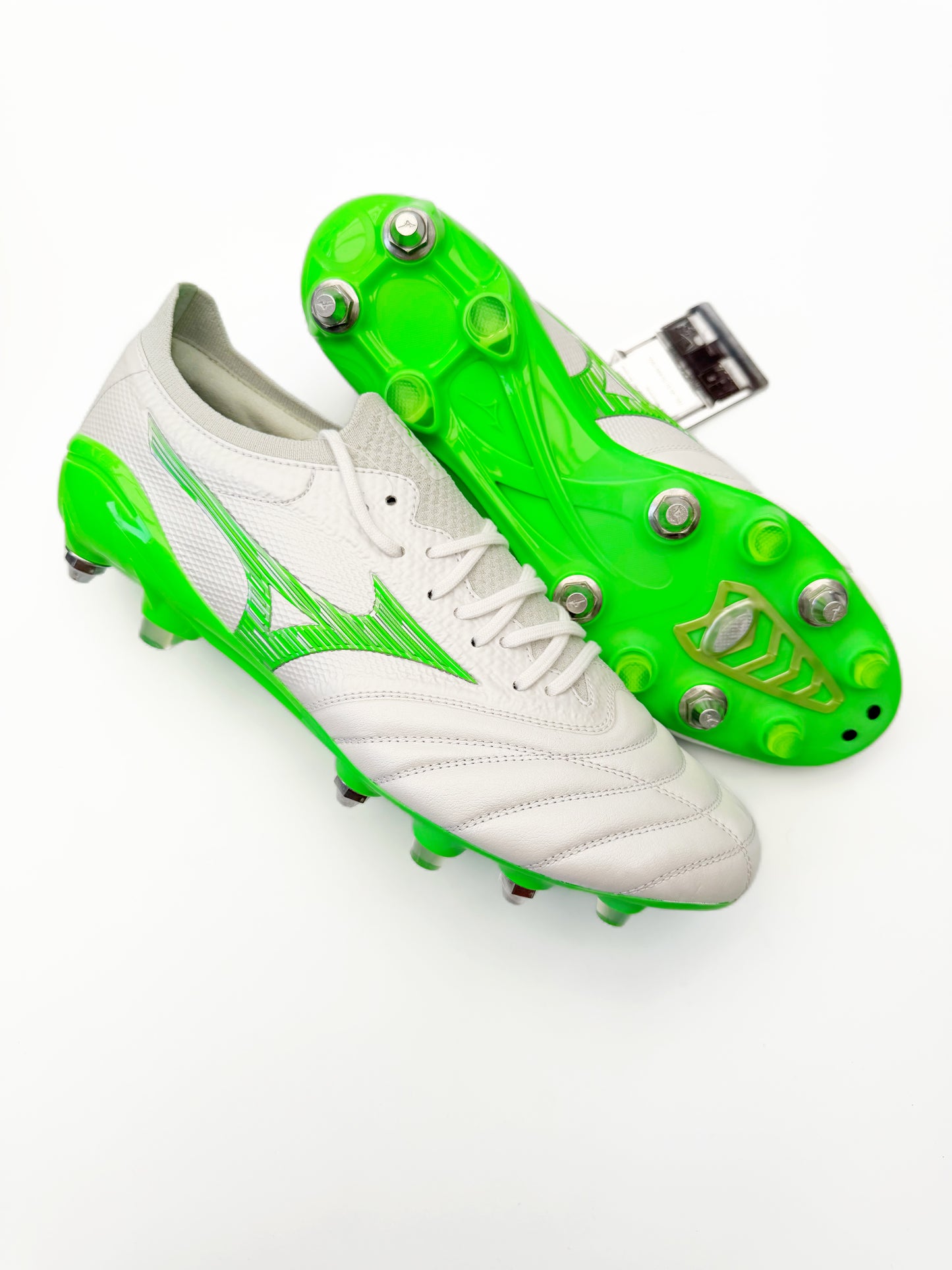 Mizuno Morelia Neo 4 Beta Made in Japan SG White/Green