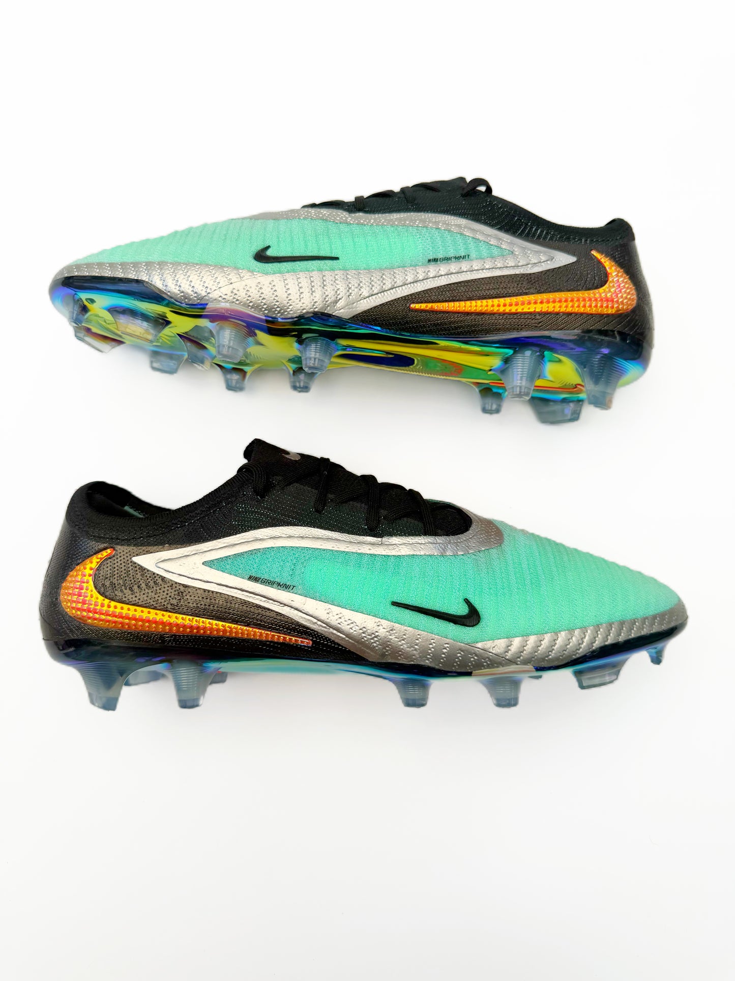 NIKE PHANTOM 6 ELITE LE LOW FG Hyper Turq/Chrome/Black/Total Crimson