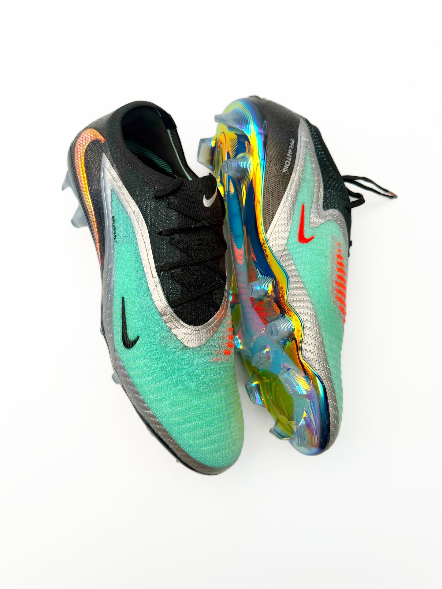 NIKE PHANTOM 6 ELITE LE LOW FG Hyper Turq/Chrome/Black/Total Crimson