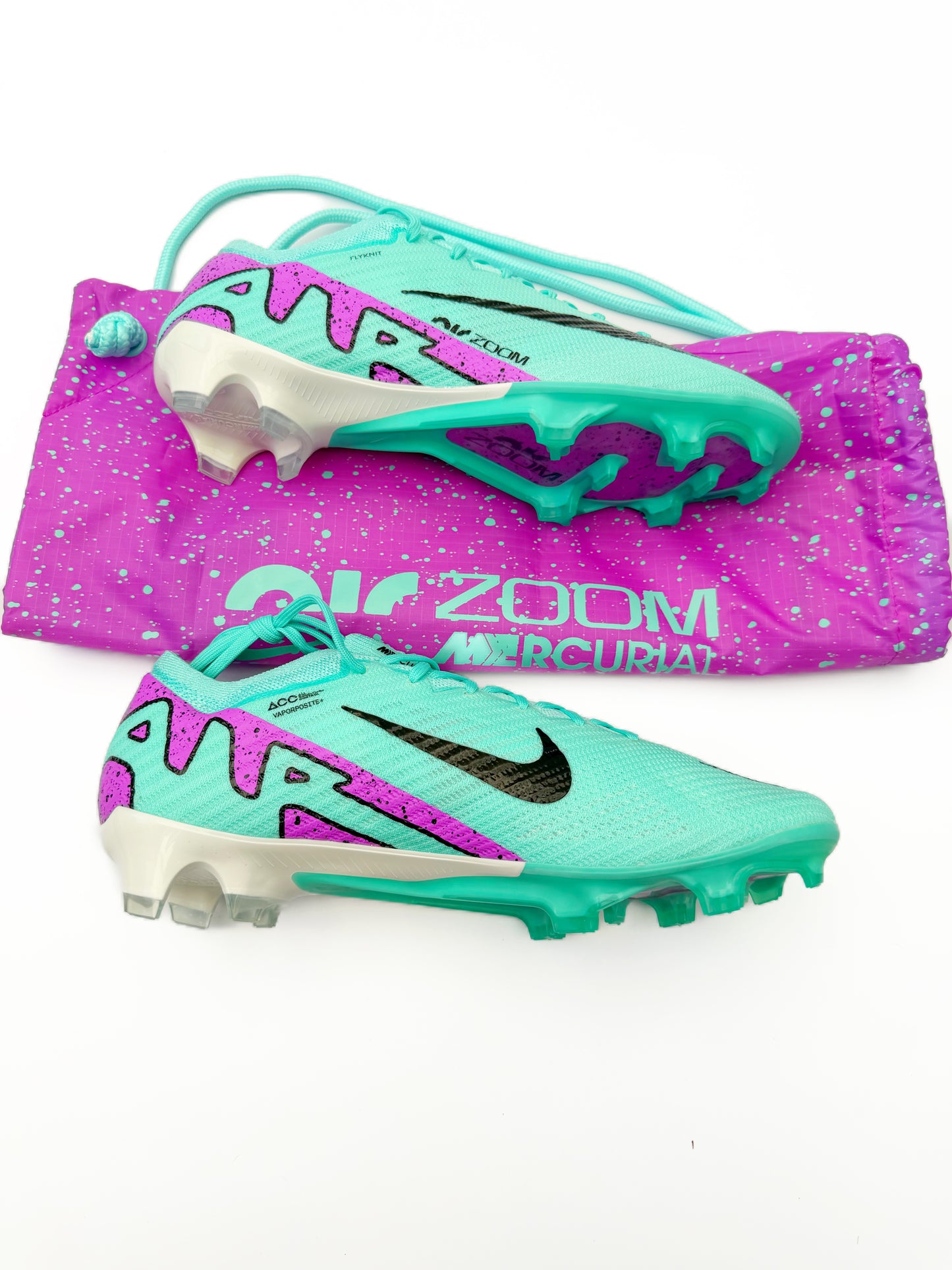 Nike Air Zoom Mercurial Vapor 15 Elite FG 'Peak Ready' pack Hyper Turquoise