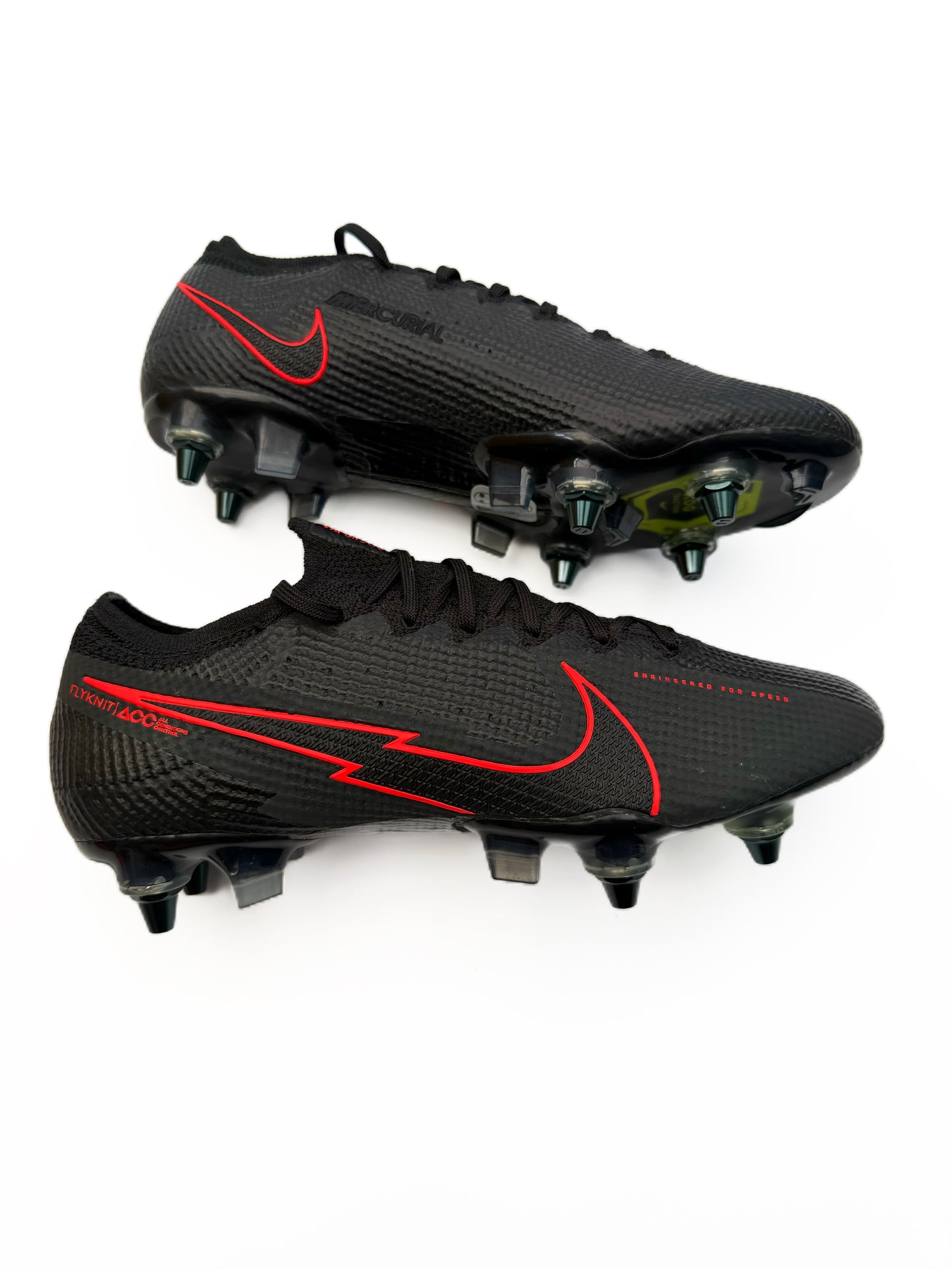 Nike Mercurial Vapor 13 Elite SG Pro AC 'Bred' Black/Red