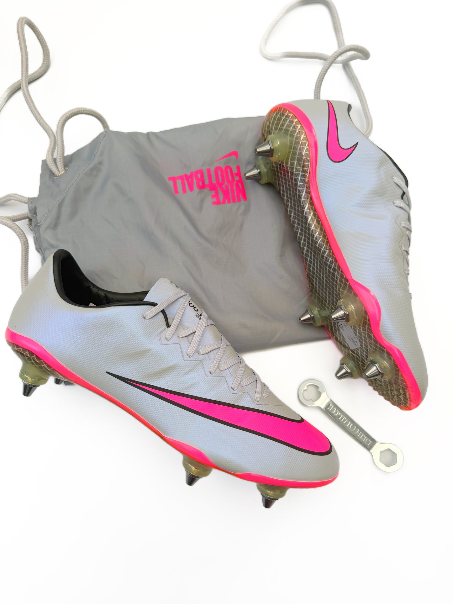 Nike Mercurial Vapor X SG Wolf Grey-Hyper Pink (Player Issue)