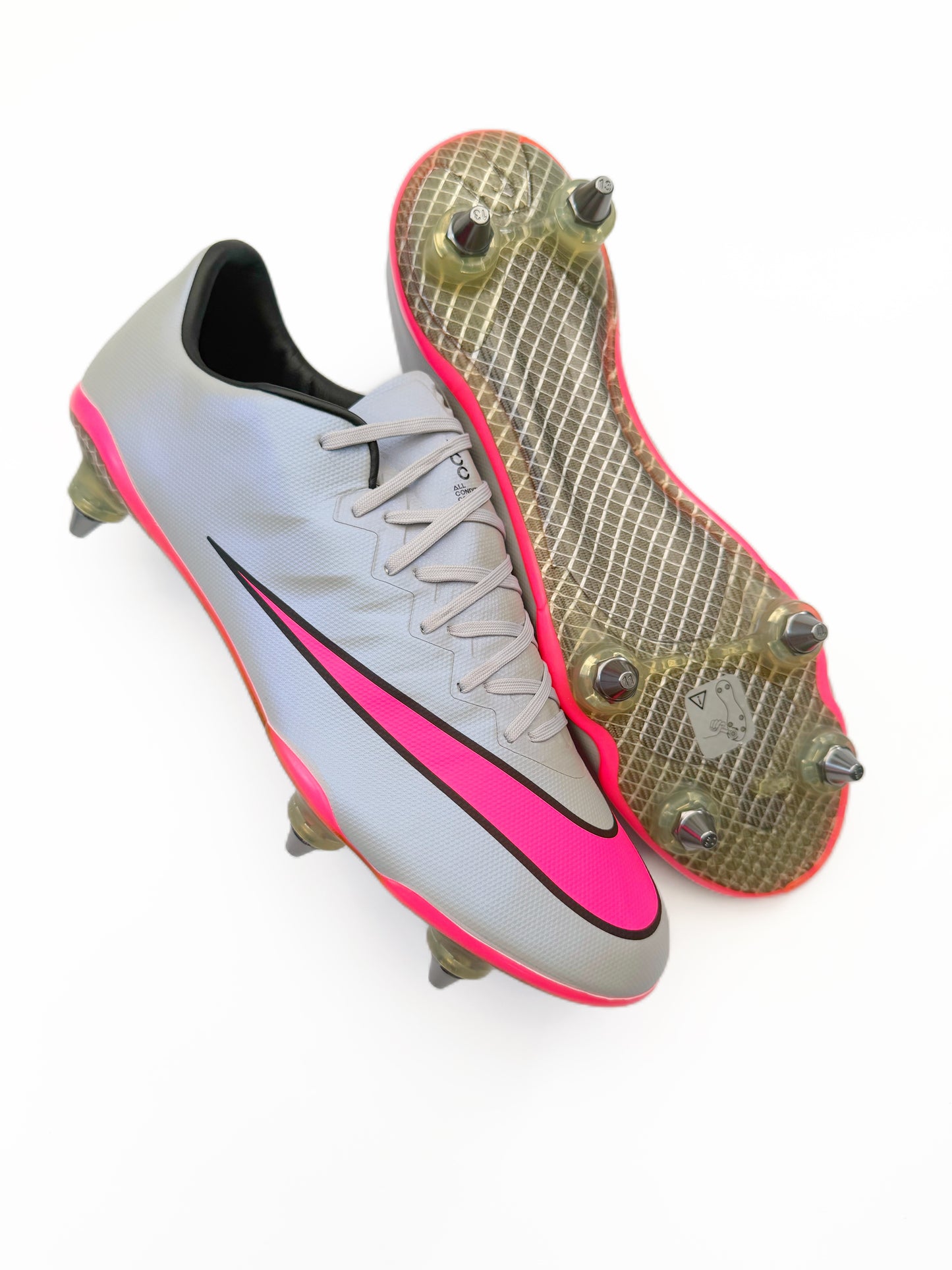 Nike Mercurial Vapor X SG Wolf Grey-Hyper Pink (Player Issue)