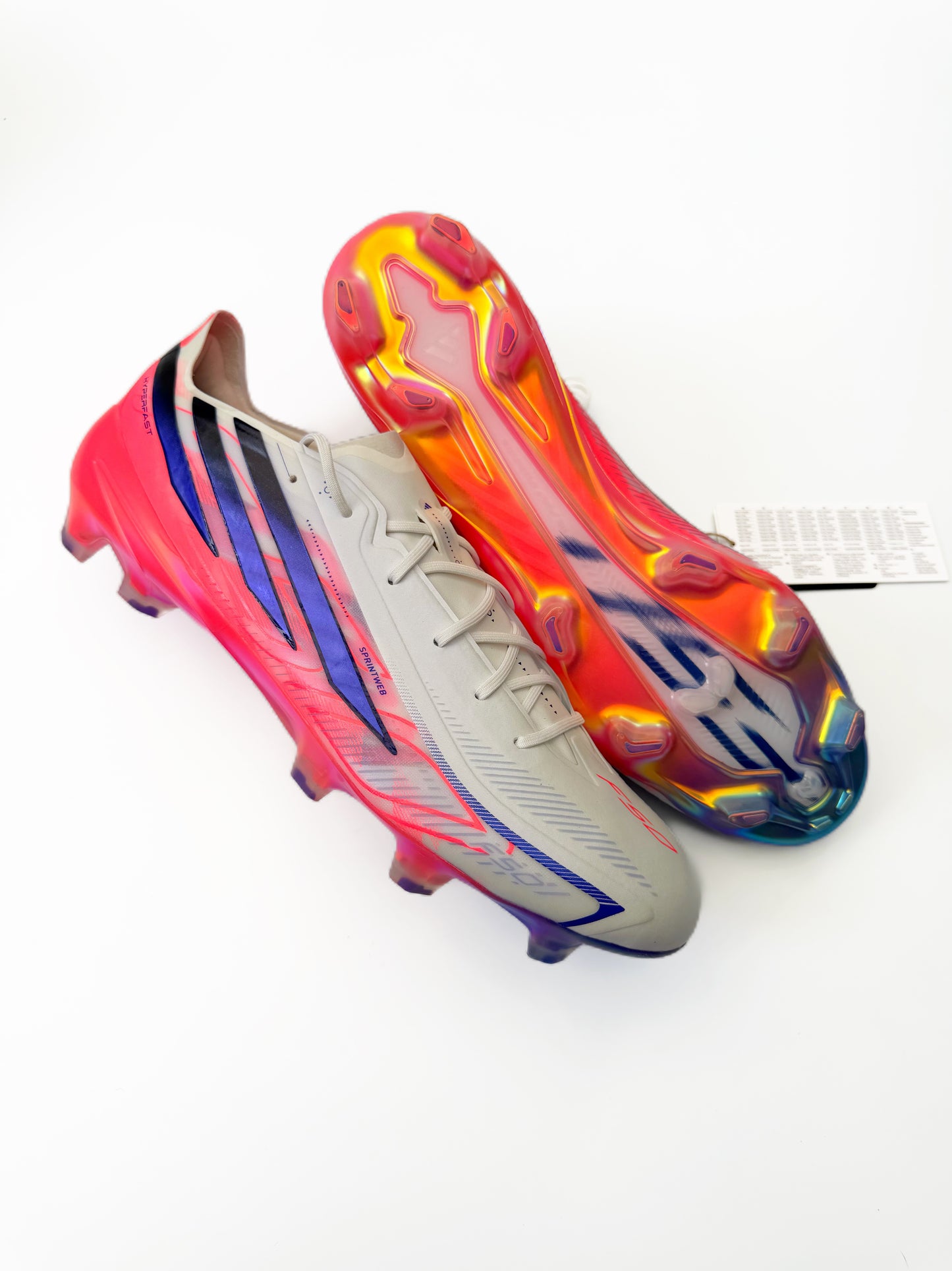Adidas F50 Hyperfast Elite FG Ftwr White/Solar Purple/Solar Turbo