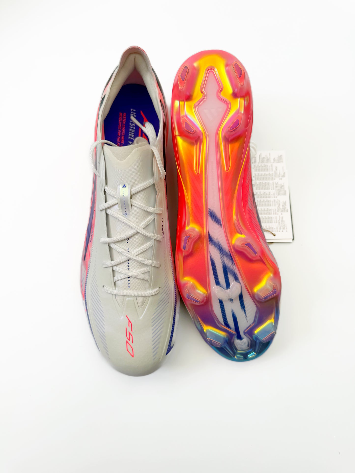 Adidas F50 Hyperfast Elite FG Ftwr White/Solar Purple/Solar Turbo