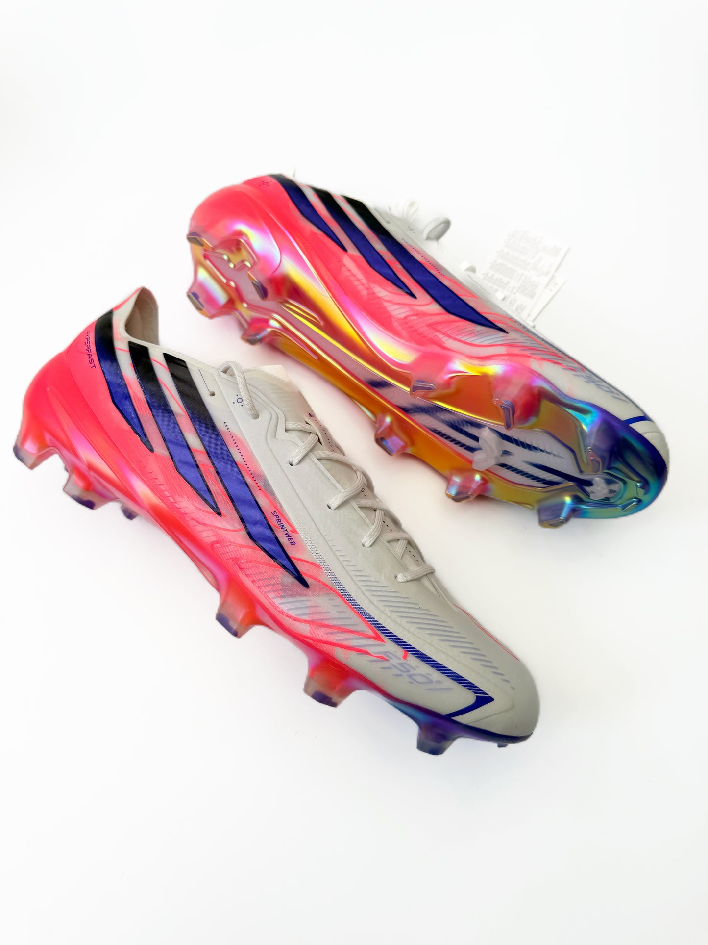 Adidas F50 Hyperfast Elite FG Ftwr White/Solar Purple/Solar Turbo