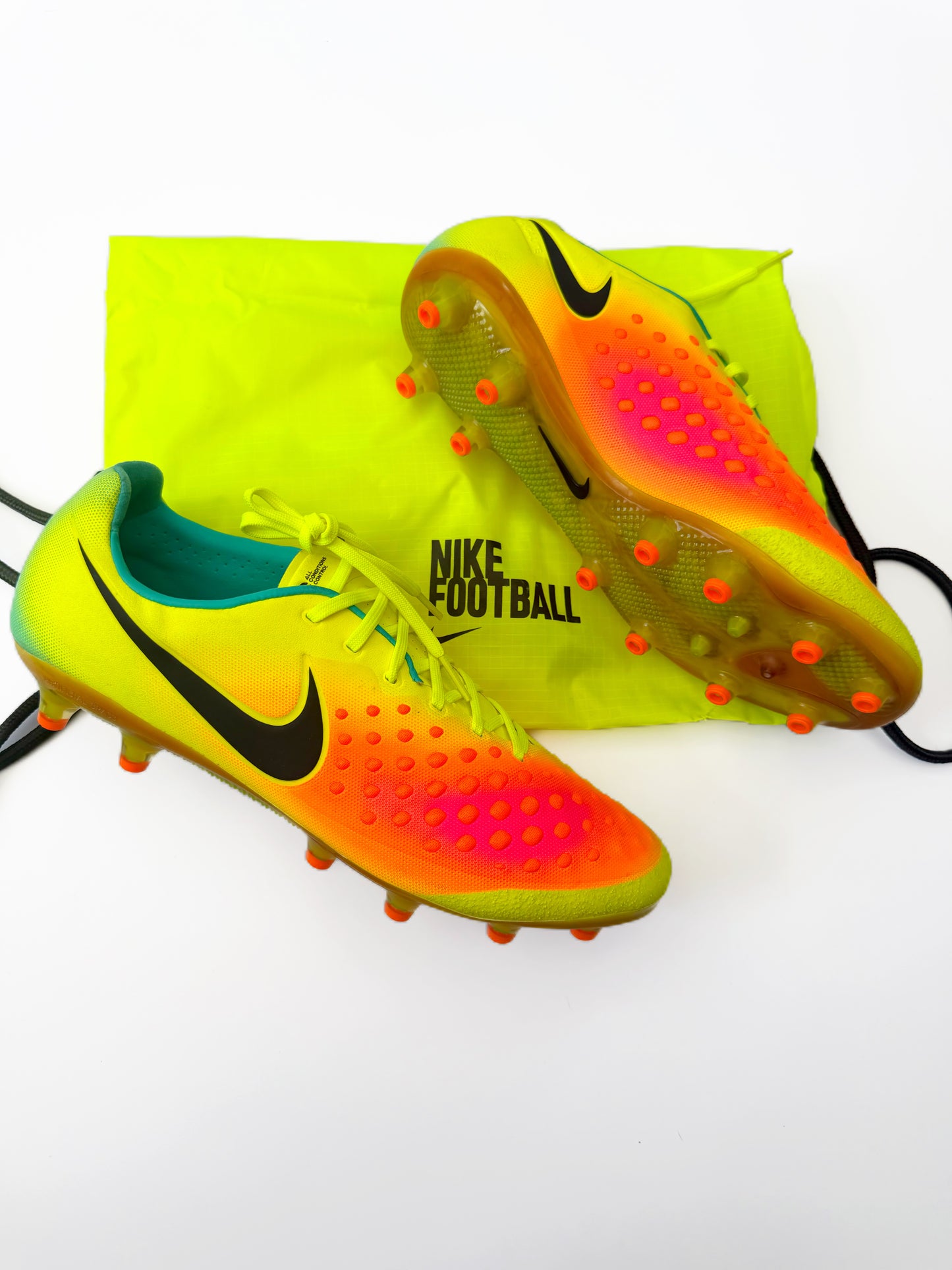 Nike Magista Opus 2 AG Elite "Volt/Pink Blast/Turquoise"