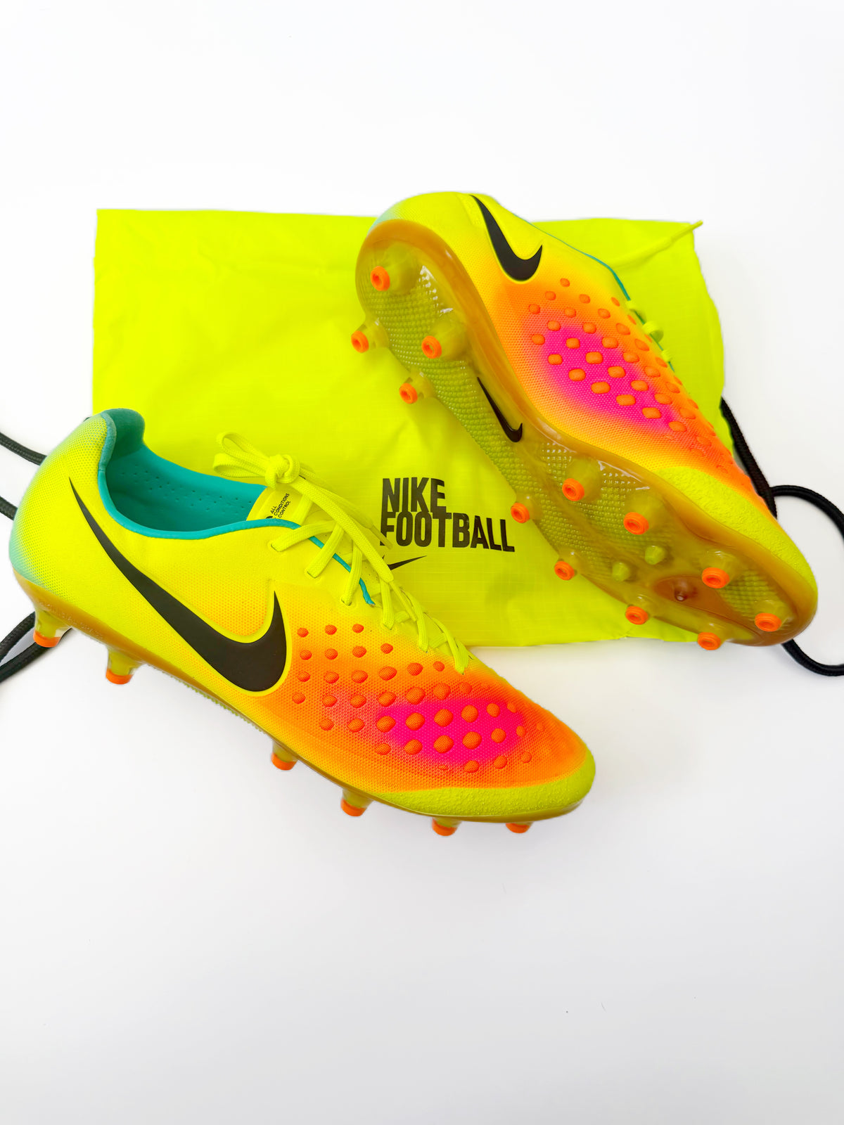 Nike Magista Opus 2 AG Elite "Volt/Pink Blast/Turquoise"