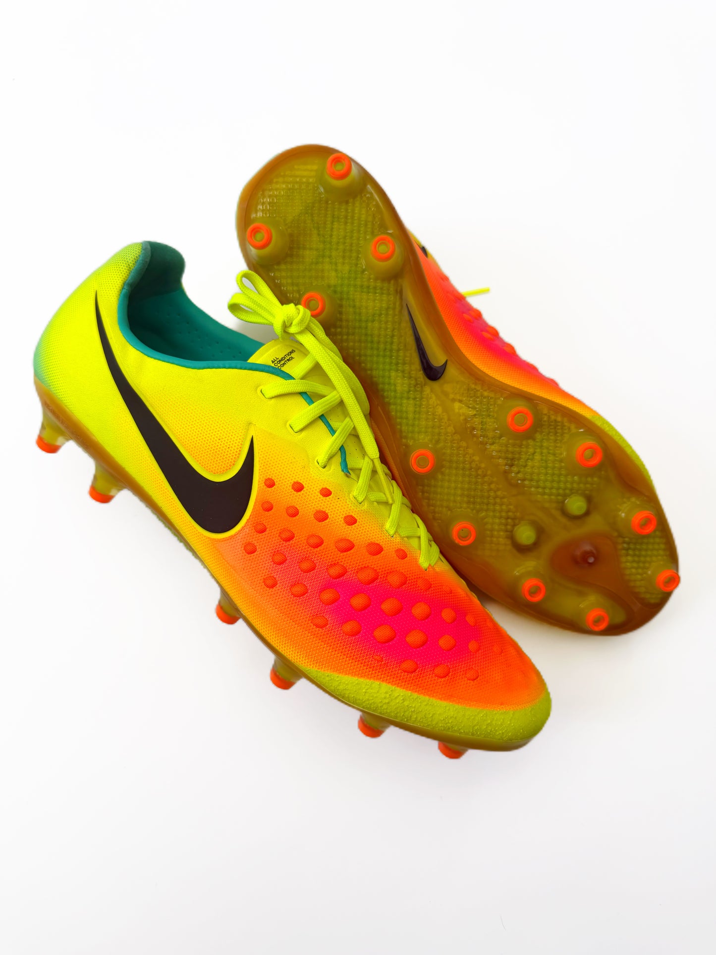 Nike Magista Opus 2 AG Elite "Volt/Pink Blast/Turquoise"