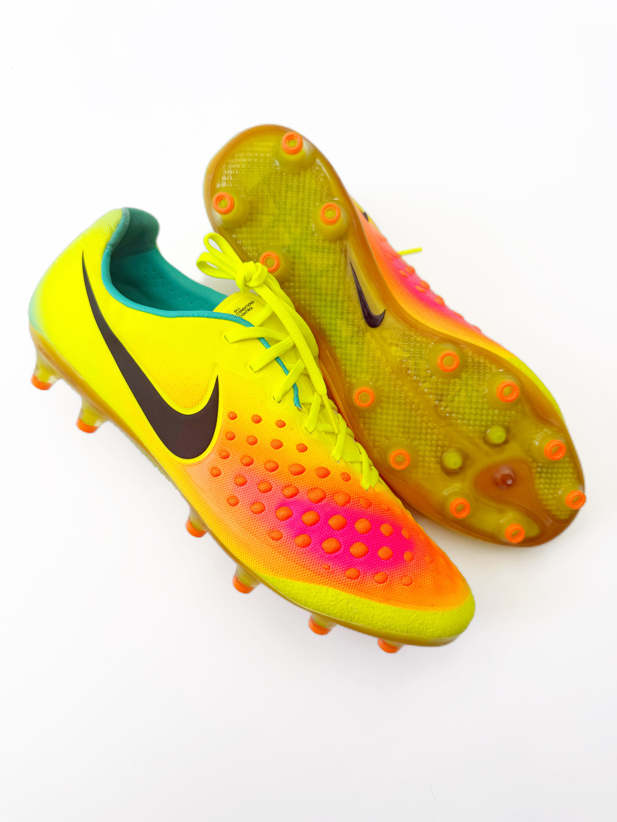 Nike Magista Opus 2 AG Elite "Volt/Pink Blast/Turquoise"