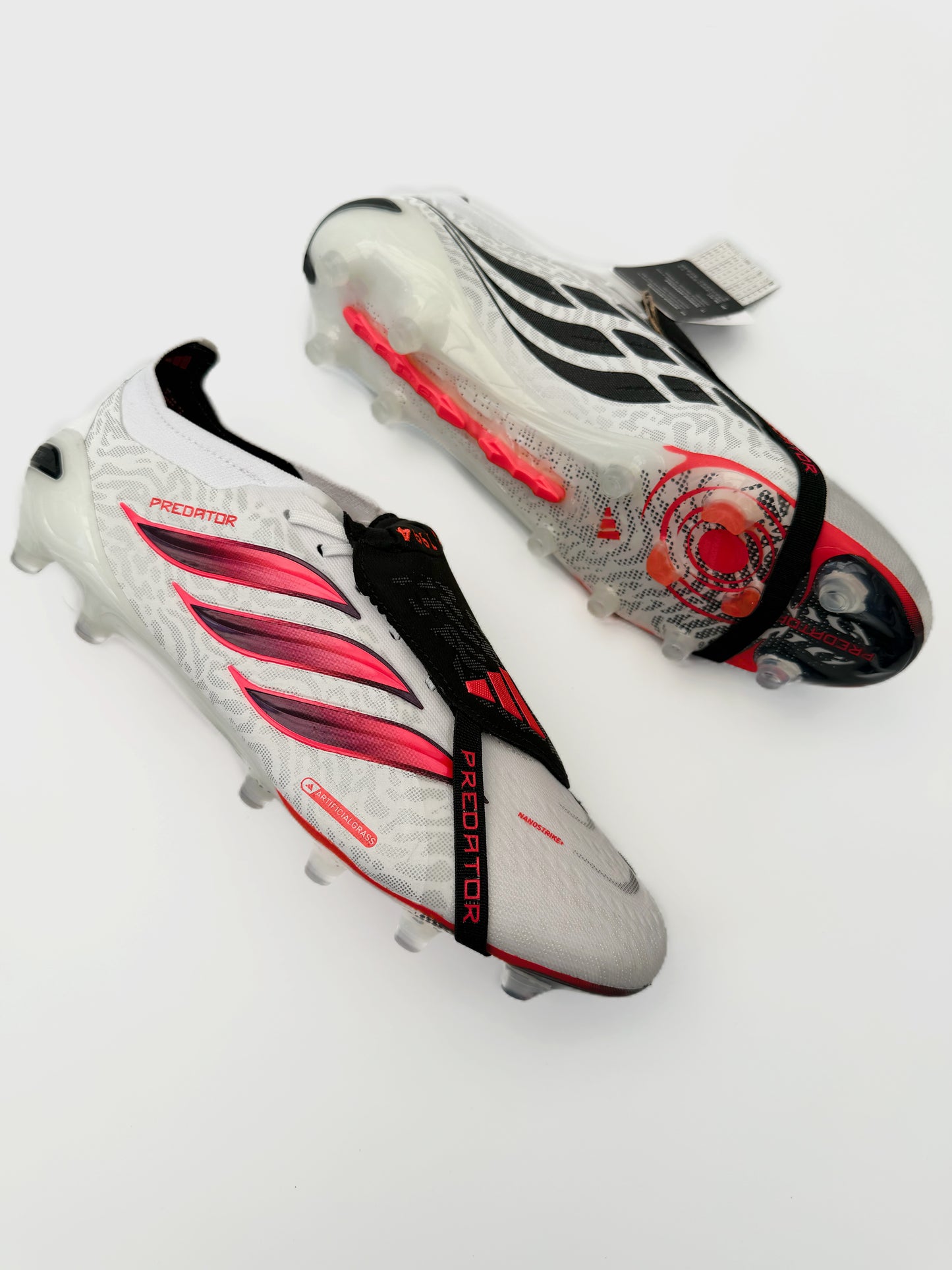 Adidas Predator Elite Tongue AG - Ftwr White/Solar Turbo/Core Black