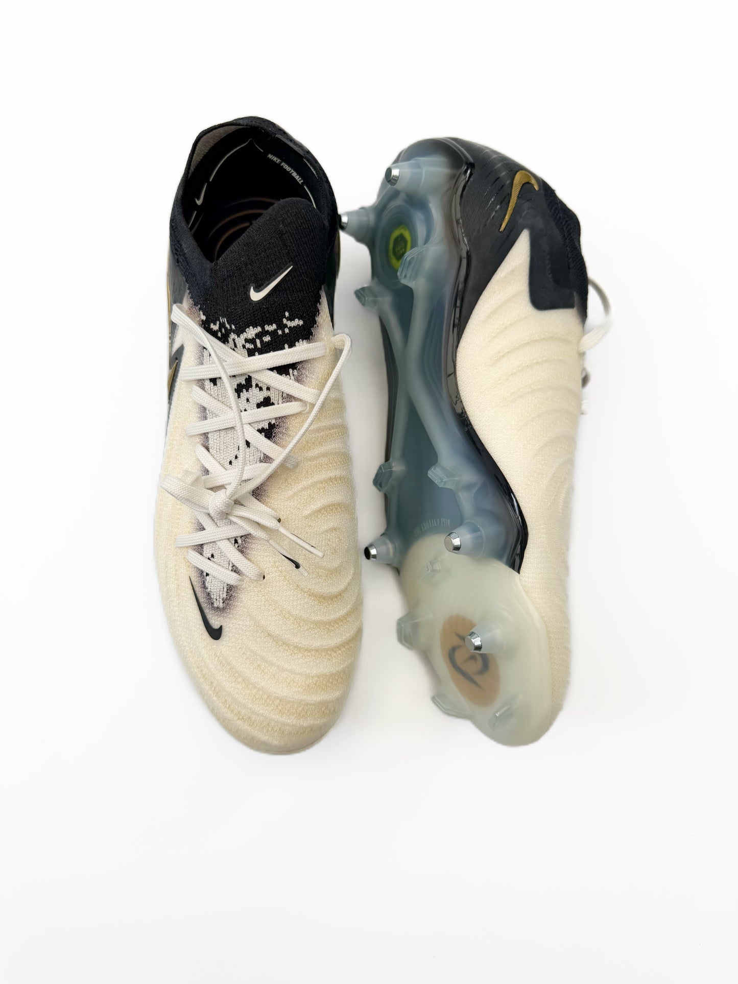 Nike Phantom GX 2 Elite SG-Pro Anti Clog - White/Metallic Gold Coin/Black