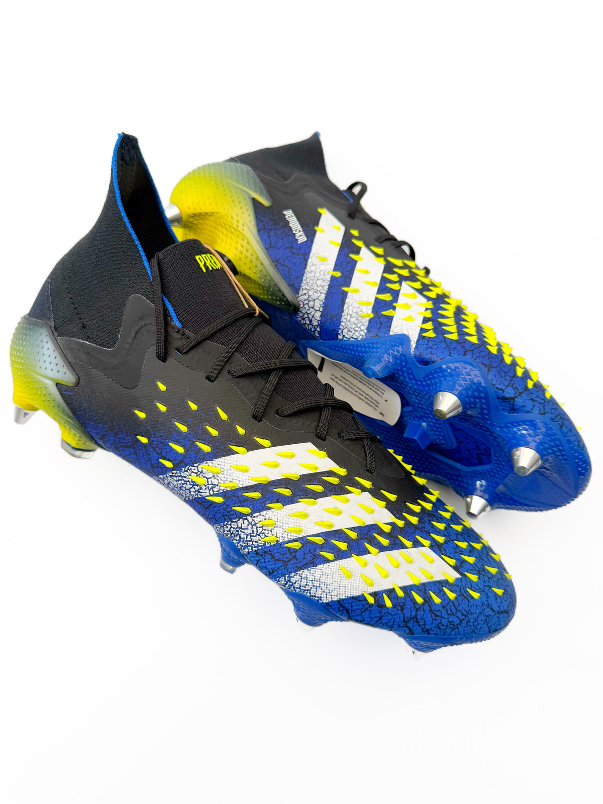 Adidas Predator Freak.1 Soft Ground - Blue/Black/White/Solar Yellow