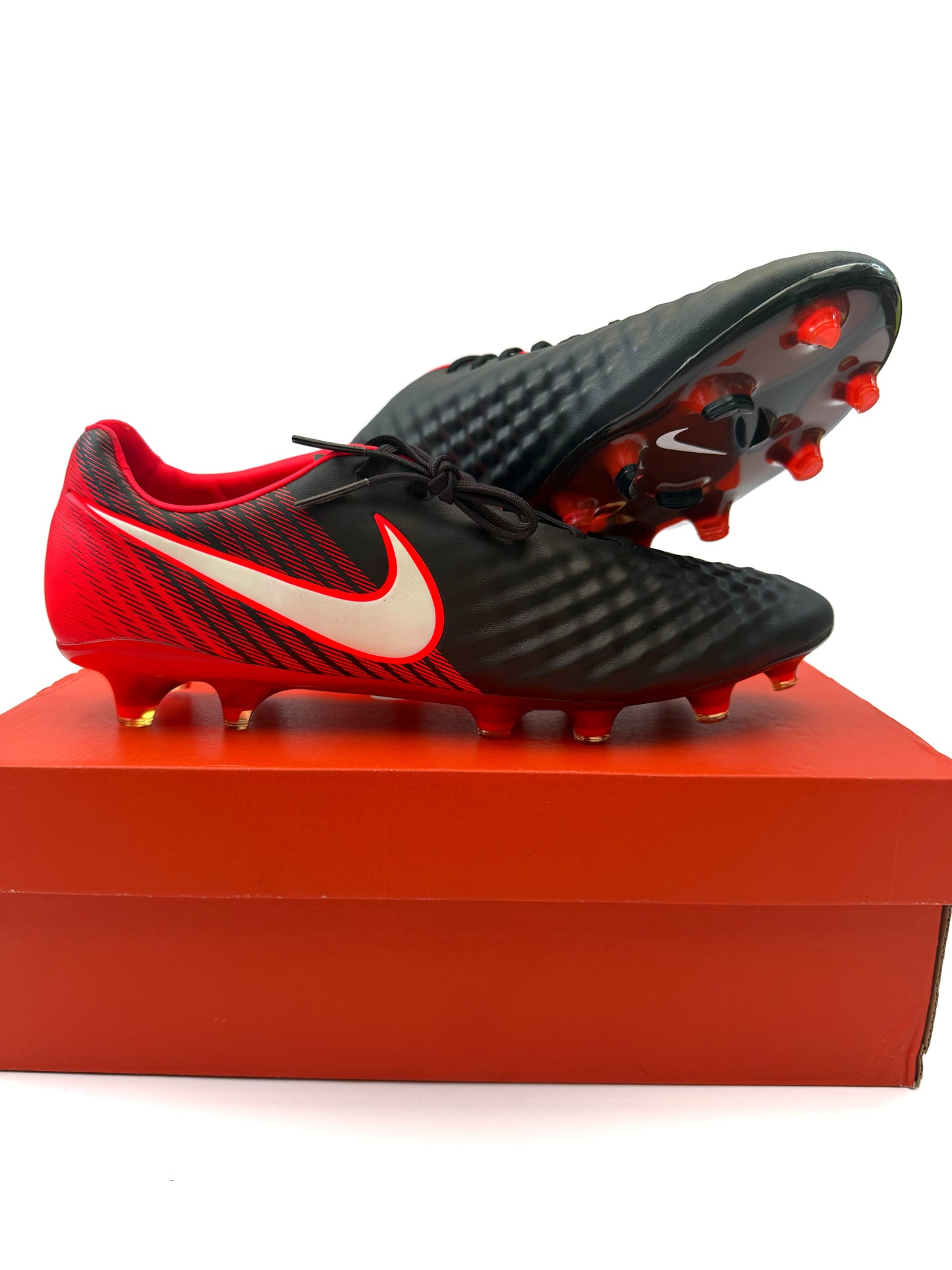 Nike Magista Opus 2 FG ELITE 'Fire - Black/White/University Red'