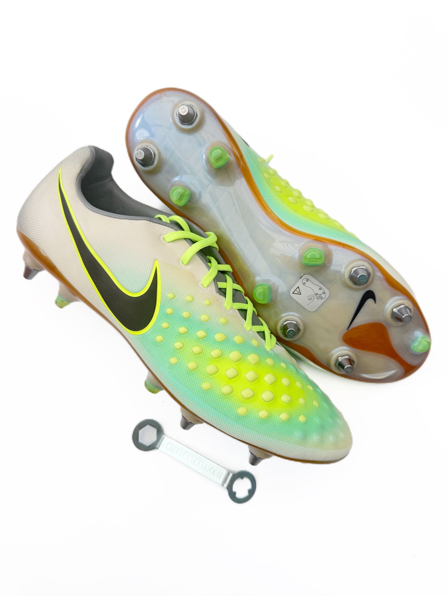 Nike Magista Opus 2 SG Elite 'Pure Platinum/Ghost Green/Clear Jade'