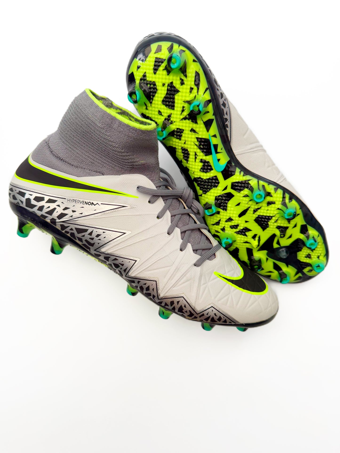 Nike Hypervenom Phantom II AG ELITE 'Elite Pack - Pure Platinum/Metallic Silver/Ghost Green'