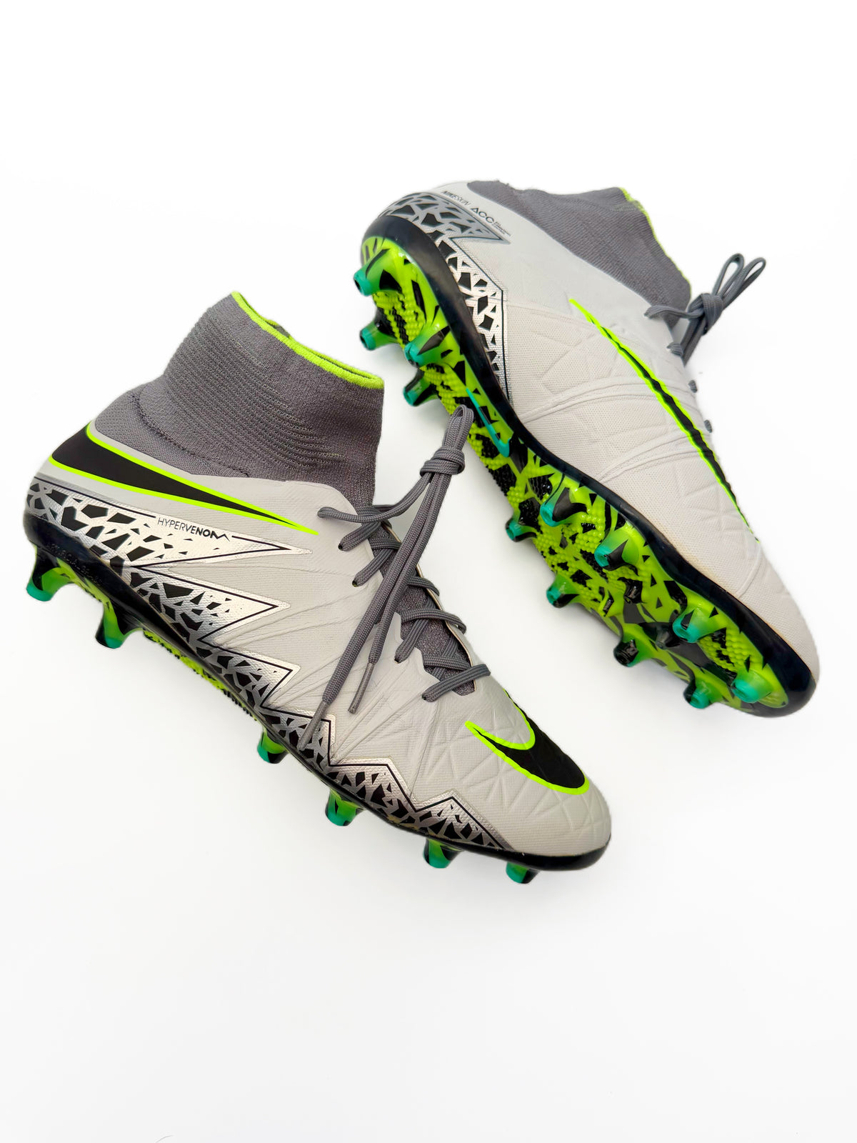 Nike Hypervenom Phantom II AG ELITE 'Elite Pack - Pure Platinum/Metallic Silver/Ghost Green'