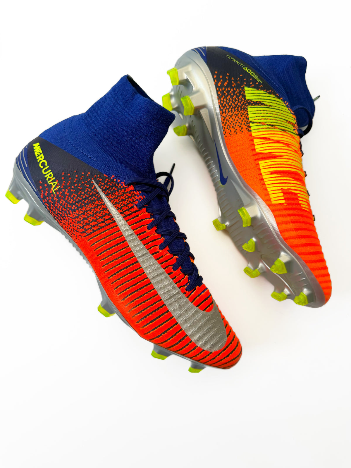 Nike Mercurial Superfly V Time To Shine Pack Blue / Orange / Chrome FG
