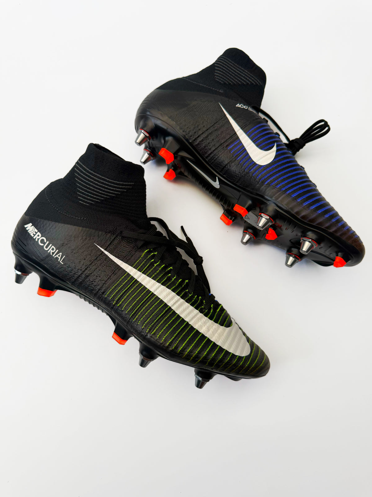 Nike Mercurial Superfly V SG-PRO 'Black Electric Green' Player Issue - Made in Bosnia