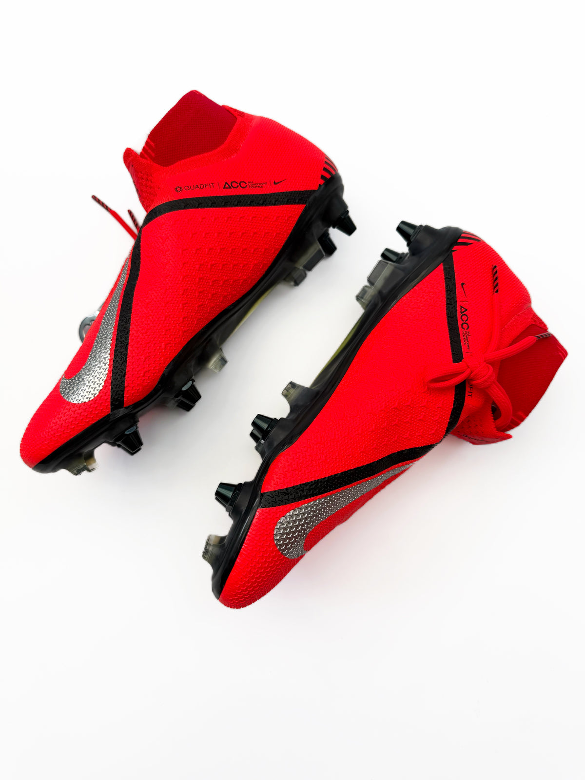 Nike Phantom Vision SG ELITE AC 'Game Over - Bright Crimson/Metallic Silver'
