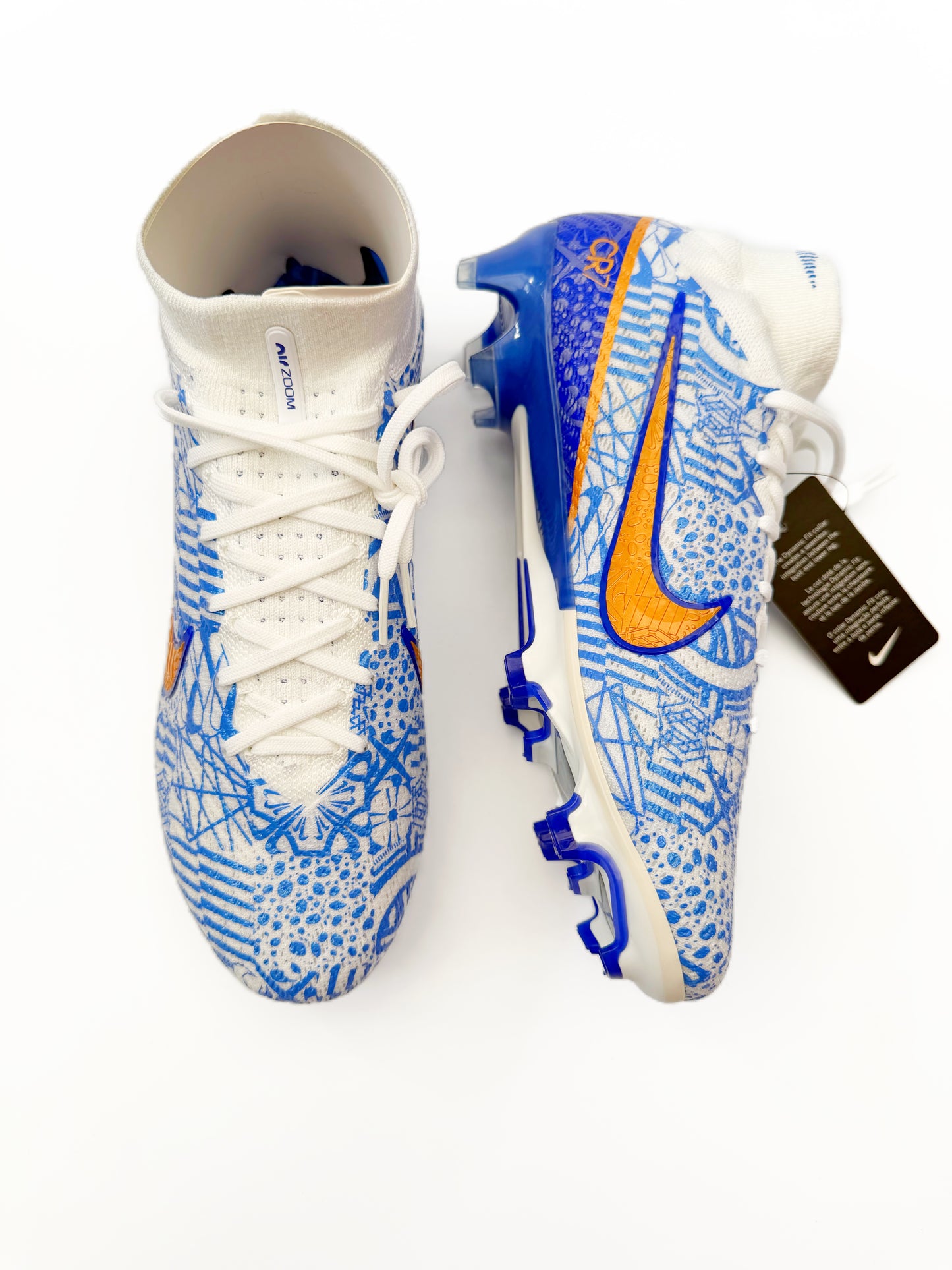 Nike Air Zoom Superfly 9 Elite CR7 FG White/Metallic Copper/Concord