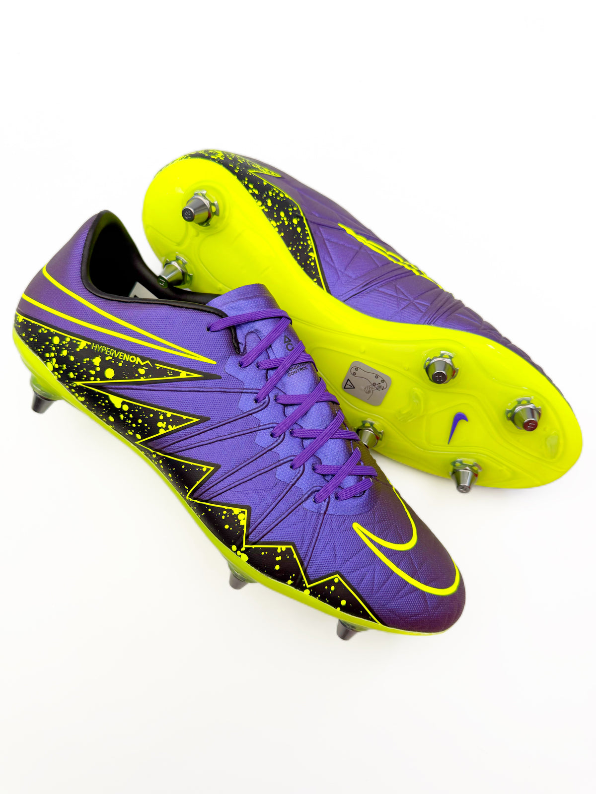 Nike HyperVenom Phinish II SG-Pro Purple Hyper Grape / Volt