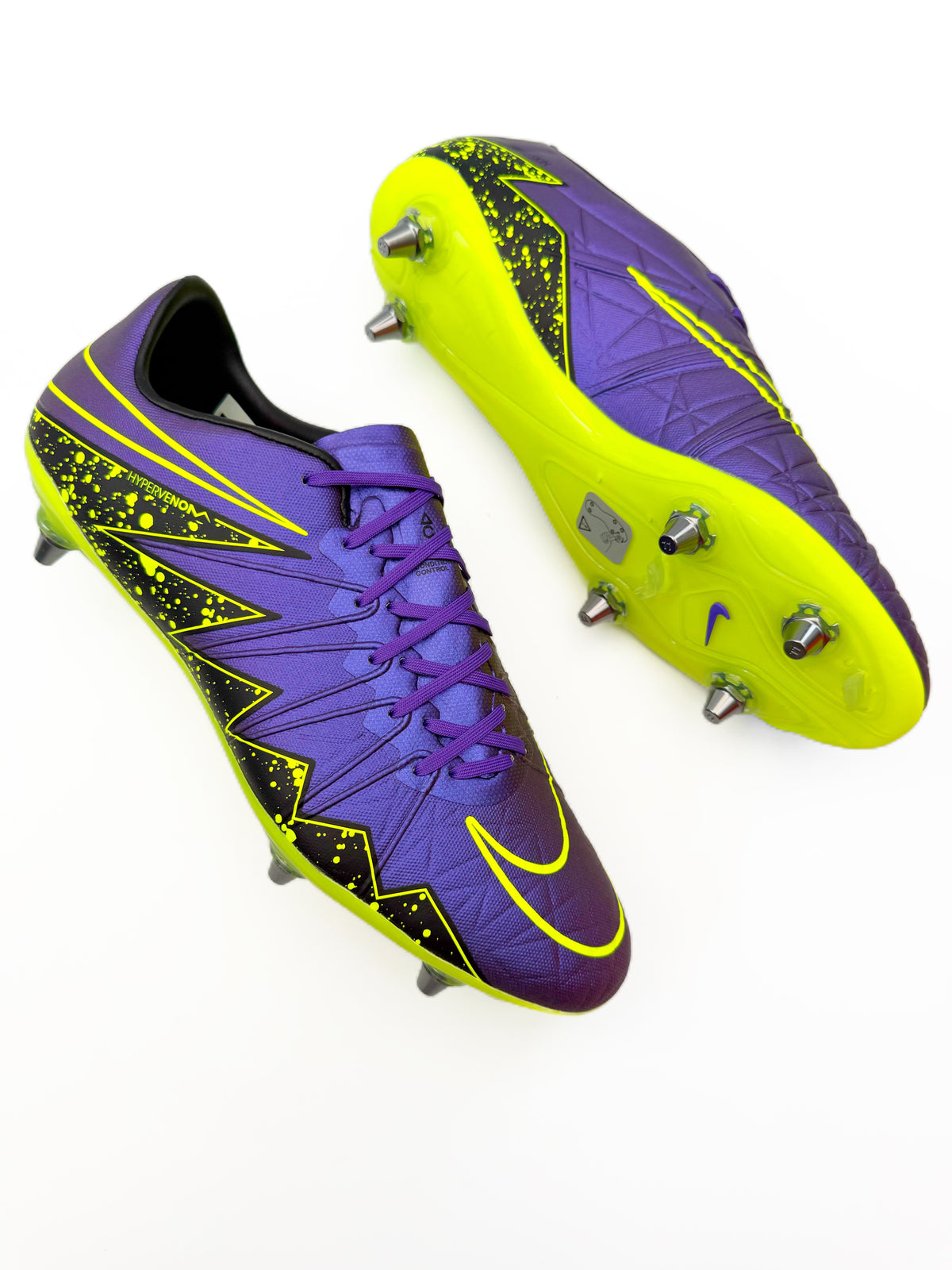 Nike HyperVenom Phinish II SG-Pro Purple Hyper Grape / Volt