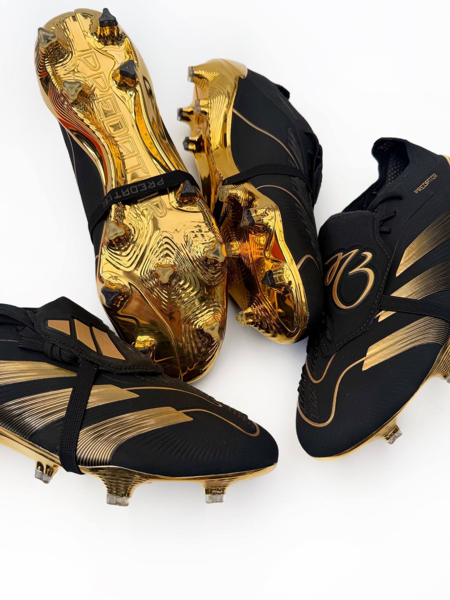 Adidas Predator Elite FT FG 'Jude Bellingham' limited edition - Core Black/Gold Met