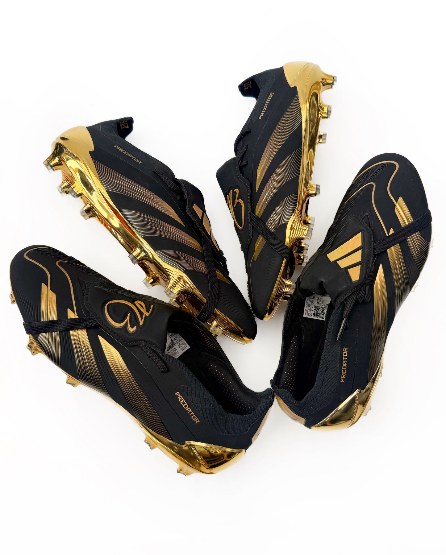 Adidas Predator Elite FT FG 'Jude Bellingham' limited edition - Core Black/Gold Met