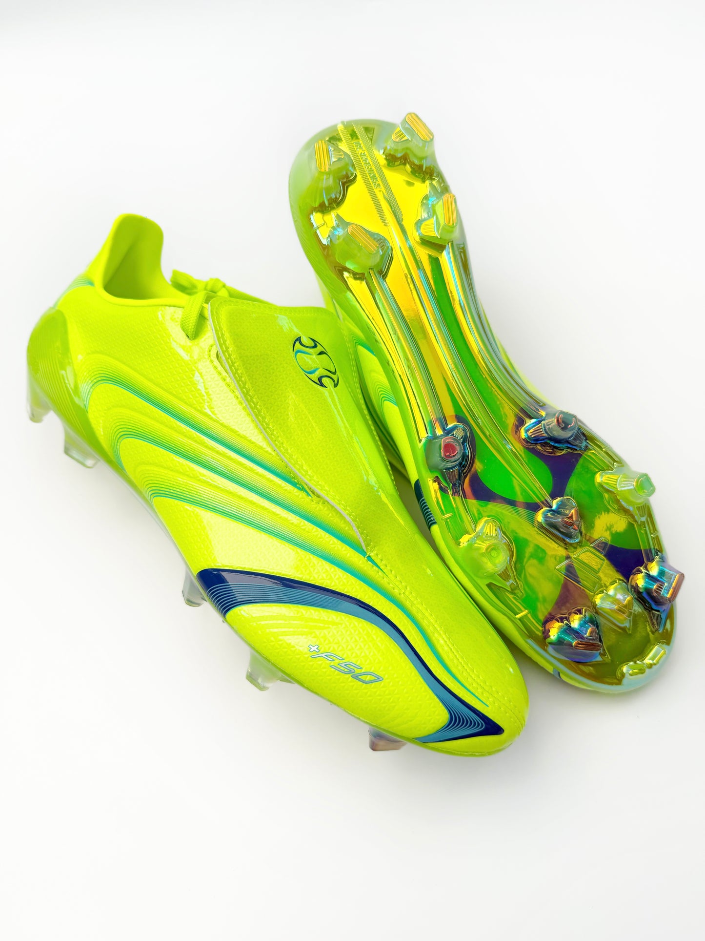Adidas F50 Elite x Tunit FG Lucid Lemon/Team Royal Blue/Lucid Aquamarine