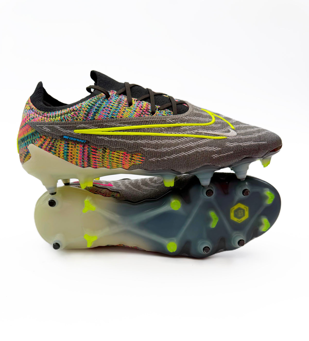 Nike Phantom GX Elite 'Fusion' SG - Black/Volt-White-Blue Glow