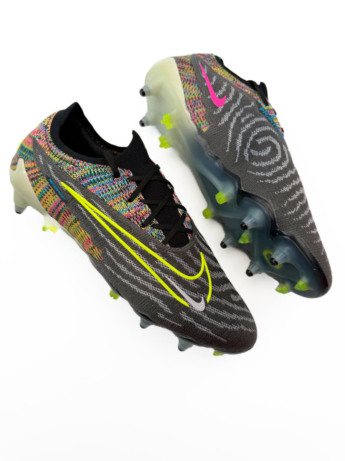 Nike Phantom GX Elite 'Fusion' SG - Black/Volt-White-Blue Glow