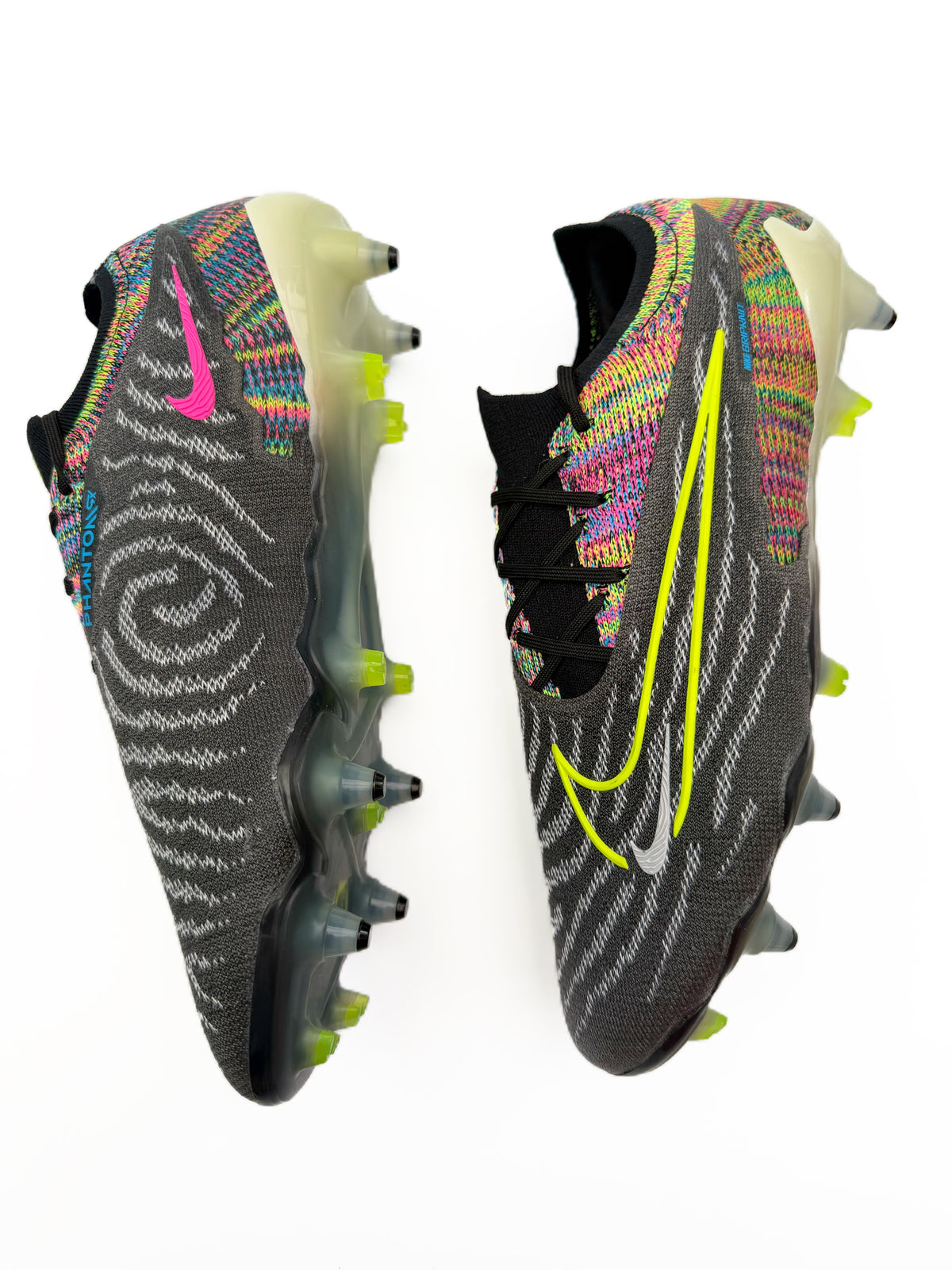 Nike Phantom GX Elite 'Fusion' SG - Black/Volt-White-Blue Glow
