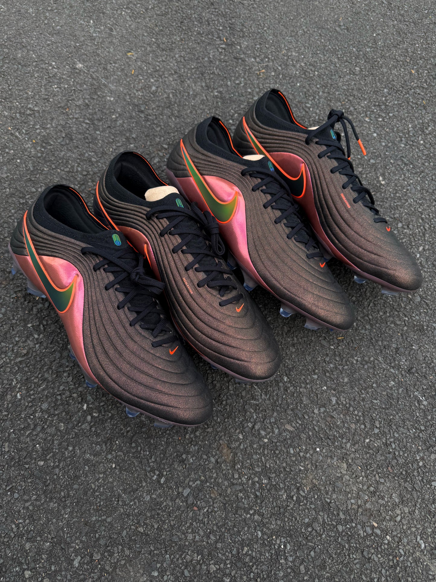 Nike Tiempo Maestro Elite LV8 FG - Black/Hyper Crimson/Laser Orange