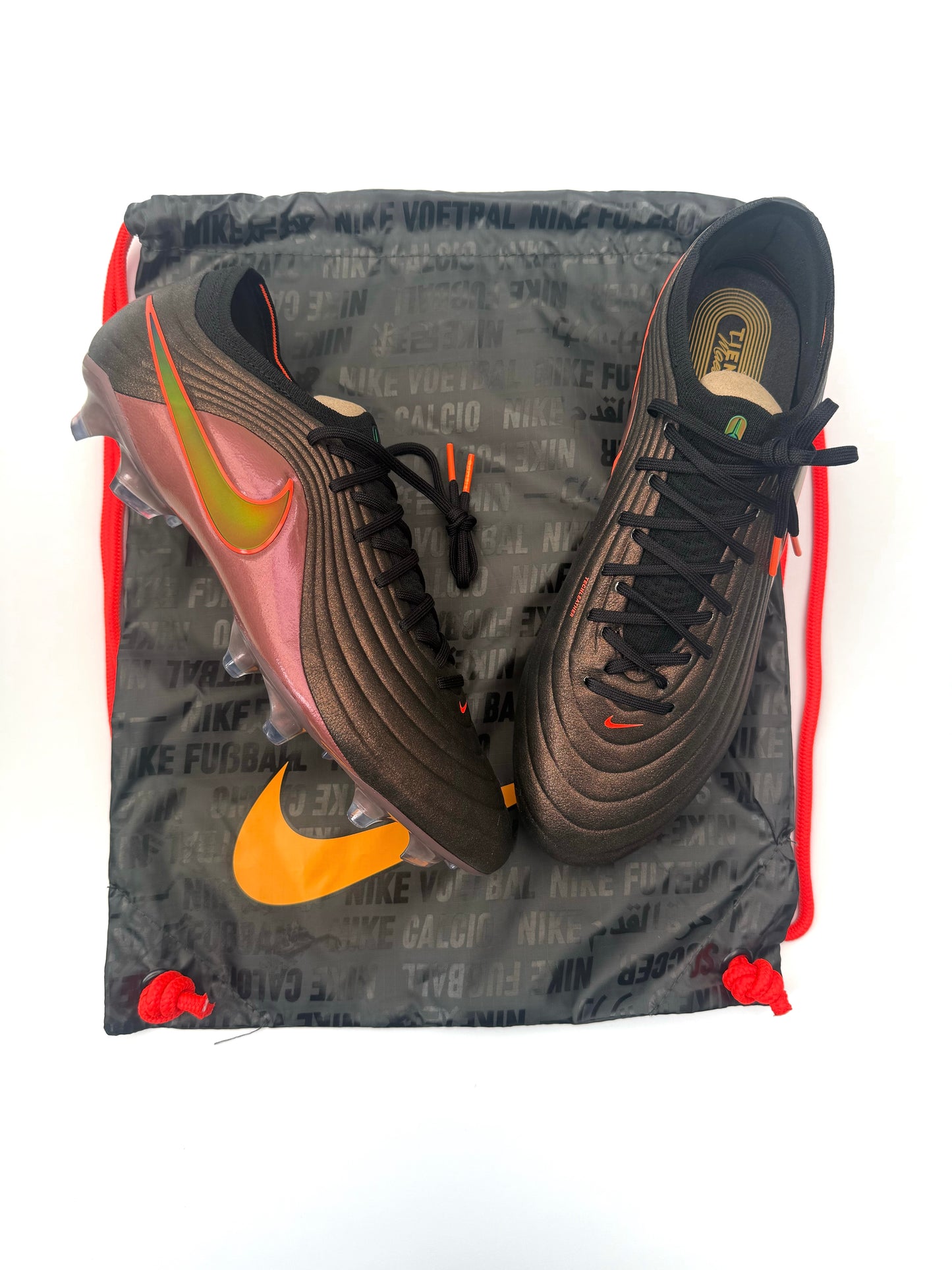 Nike Tiempo Maestro Elite LV8 FG - Black/Hyper Crimson/Laser Orange