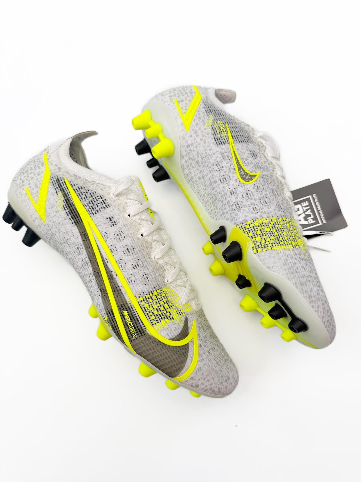 Nike Mercurial Vapor 14 Elite AG-Pro -Silver Safari White/Volt