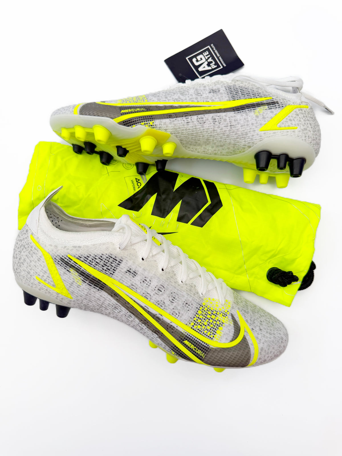 Nike Mercurial Vapor 14 Elite AG-Pro -Silver Safari White/Volt