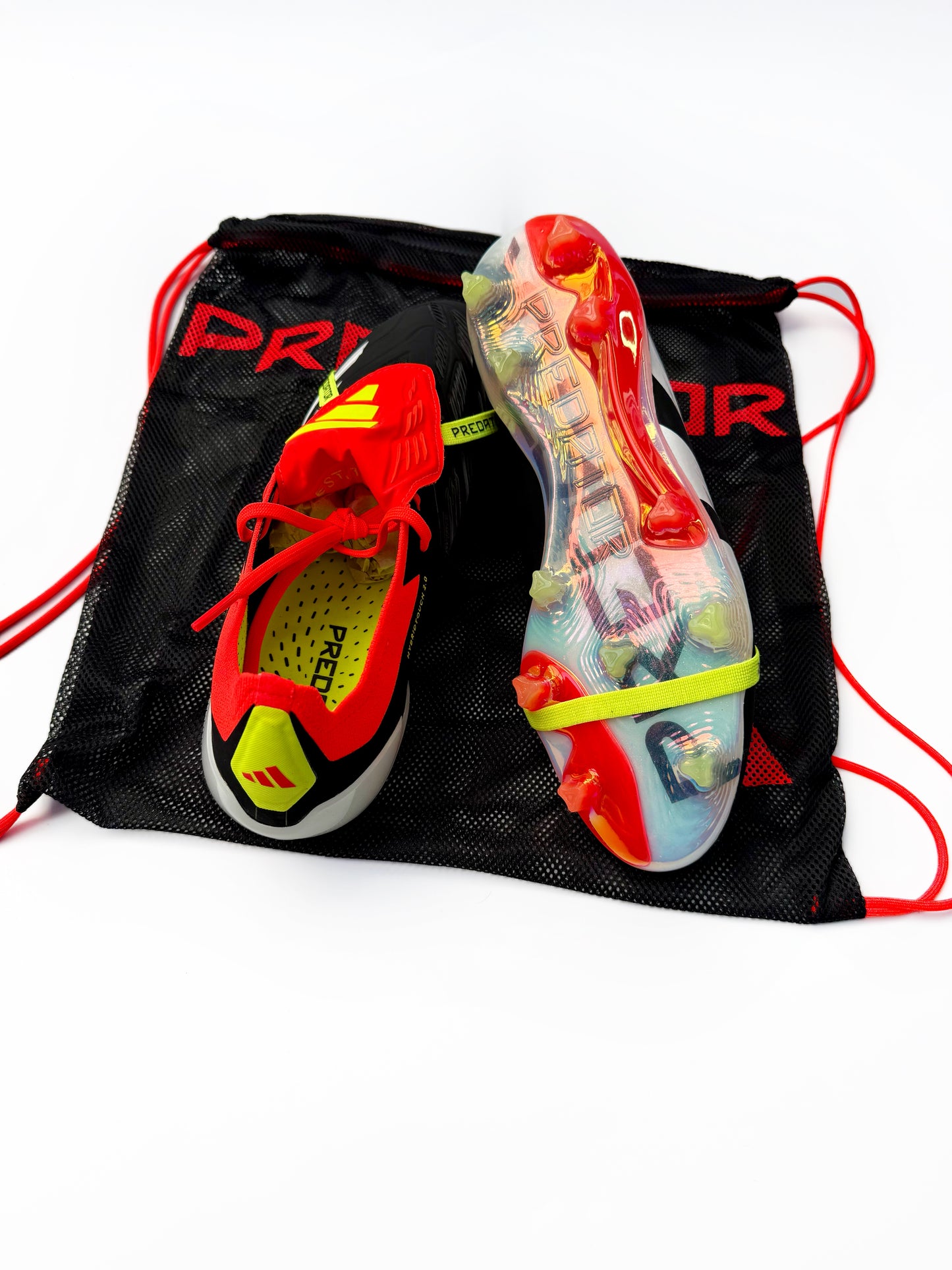 Adidas Predator Elite FT FG 'Solar Energy pack' - Core Black/White/Solar Red