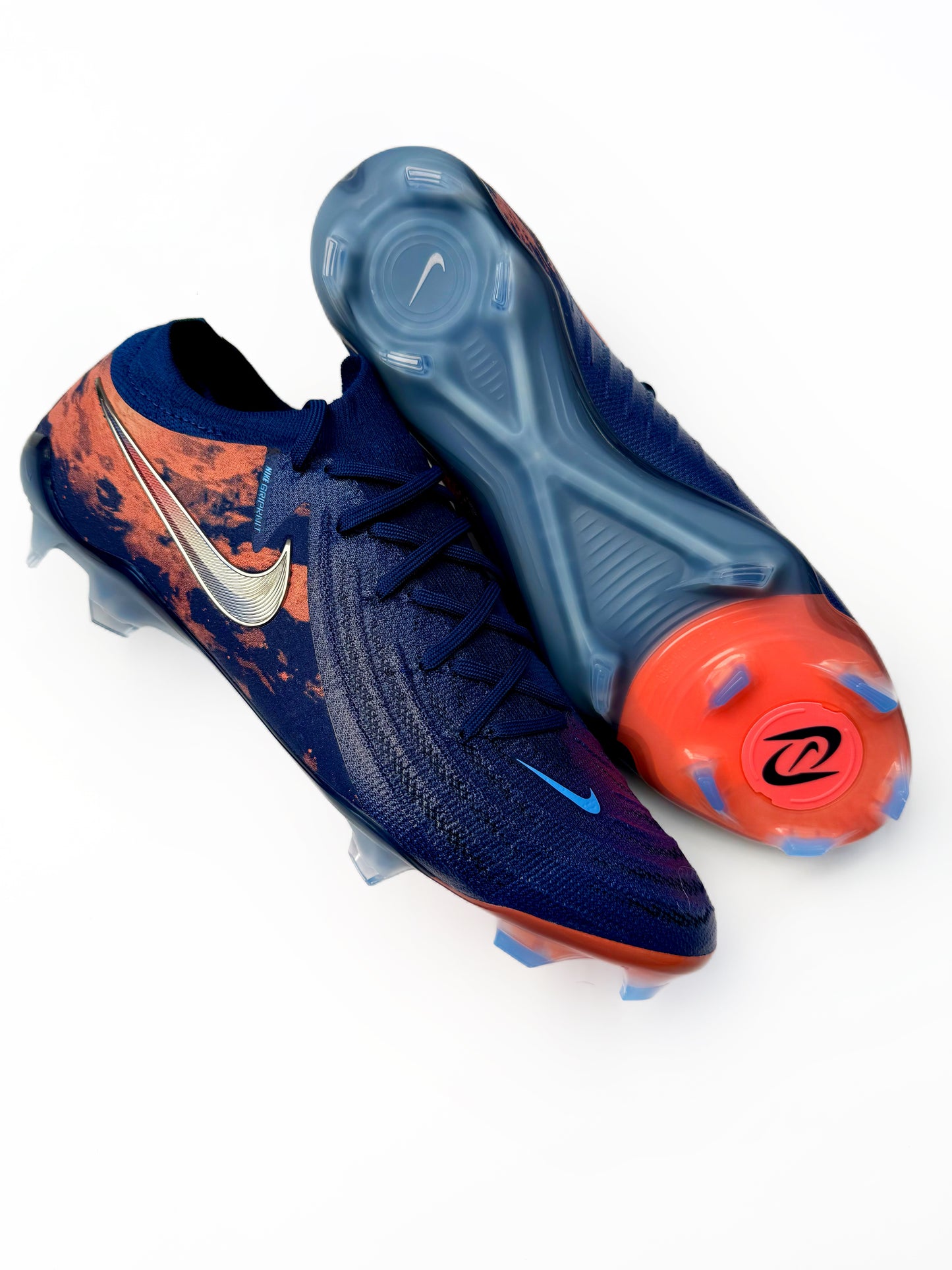 Nike Phantom GX 2 Elite FG 'Erling Haaland' Limited Edition - Blue Void/Chrome
