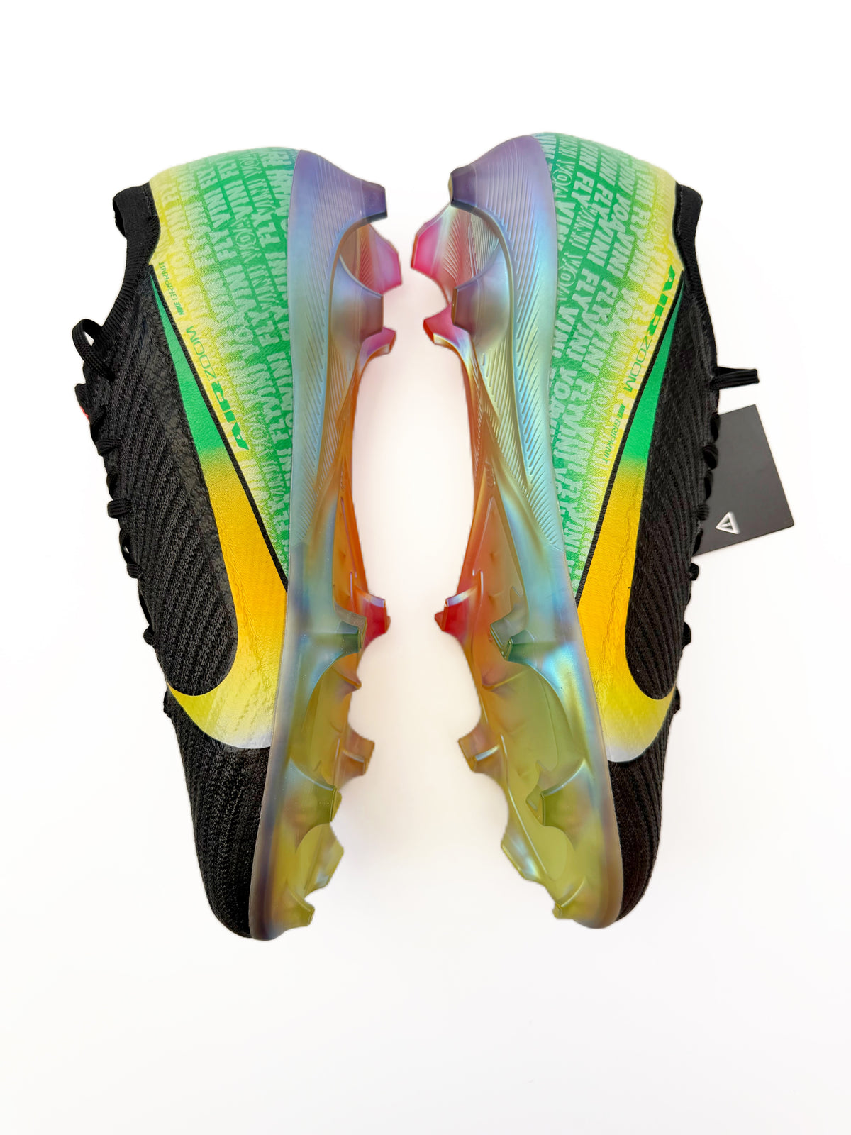 Nike Mercurial Vapor 16 Elite x Vini Jr FG - Black/Dynamic Yellow/Green Spark/Brt Crimson