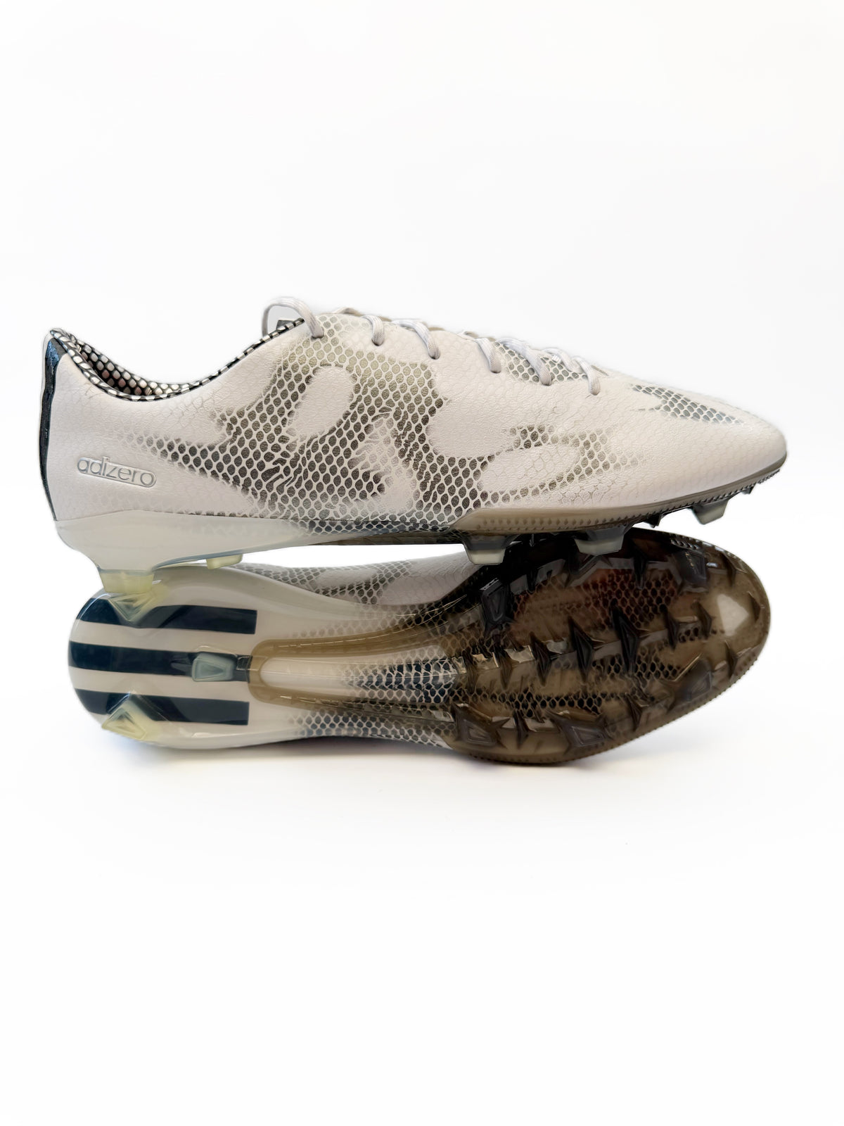 Adidas F50 adizero FG "White/Black"
