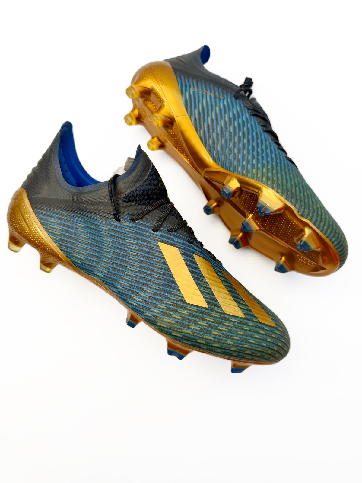 Adidas X 19.1 FG 'Input Code - Core Black/Gold Metallic/Football Blue