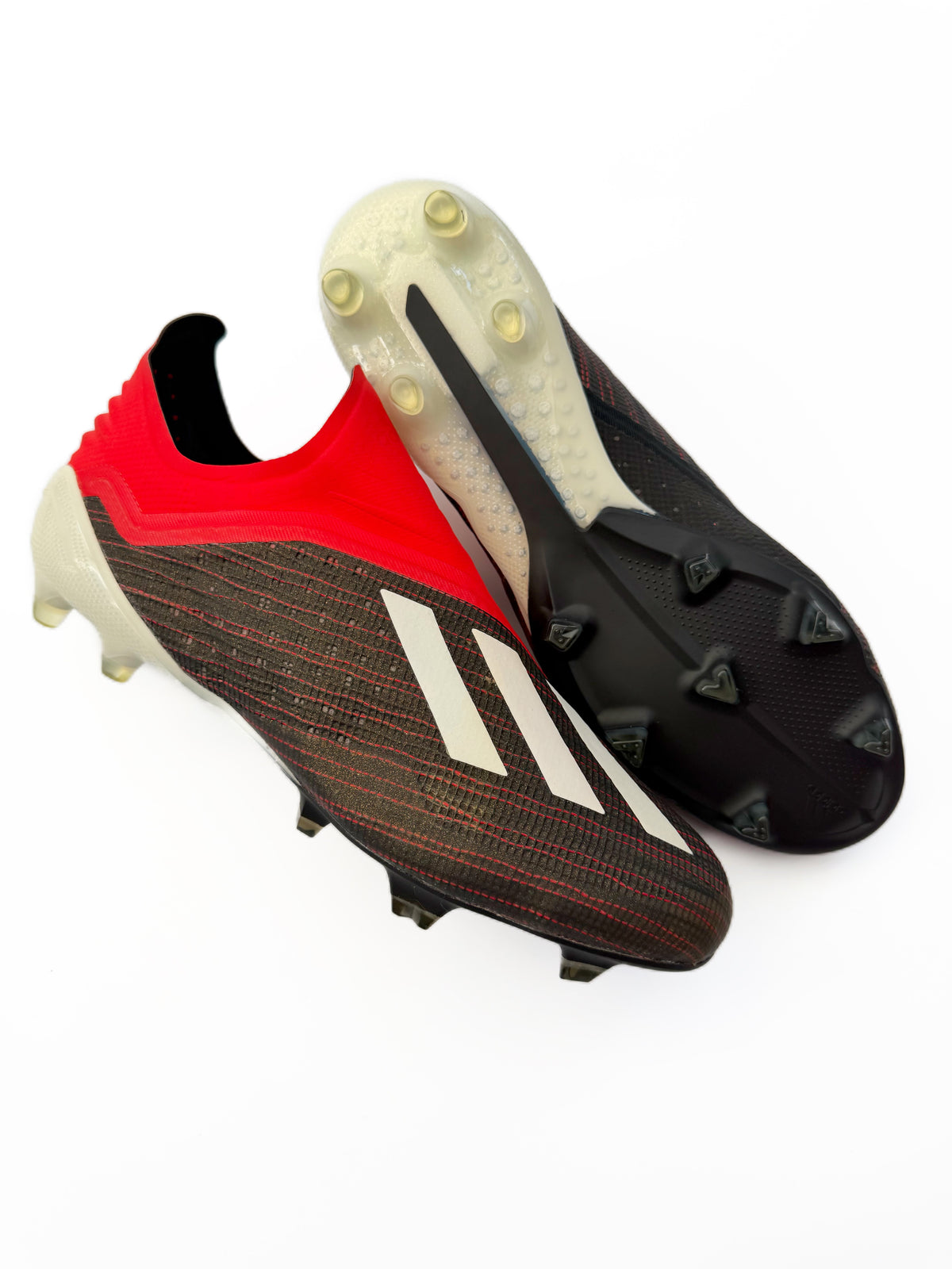 Adidas X 18+ FG Black/White/Red 'Initiator'