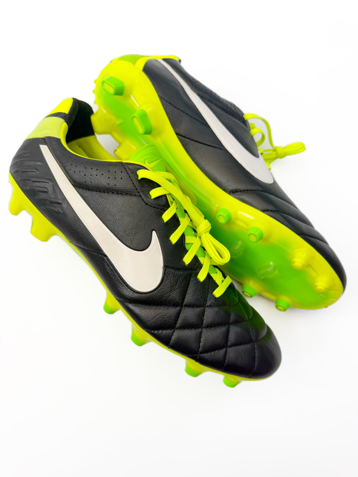 Nike Tiempo Legend 4 FG Black/White/Electric Green