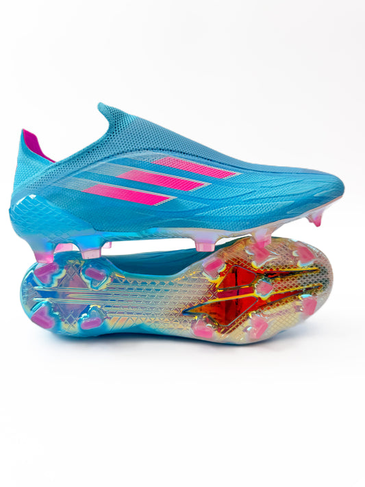 Adidas X Speedflow + FG Sapphire Edge - Sky Rush/Shock Pink/Footwear White
