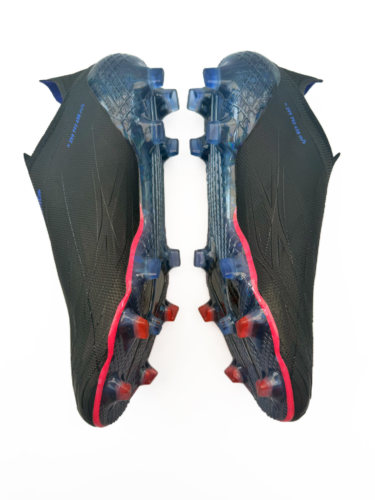 Adidas X Speedflow+ FG 'Black Vivid Red'- Sonic Ink