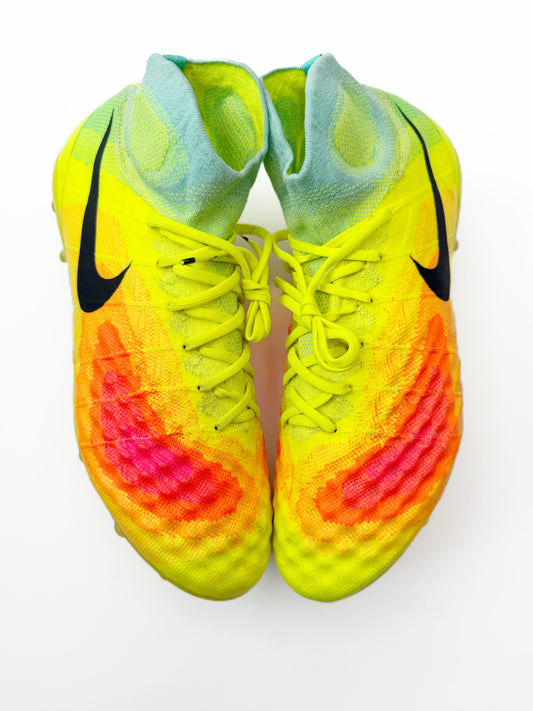 Nike Magista Obra 1 Elite 'Heat Wave' Volt/Orange/Pink Blast