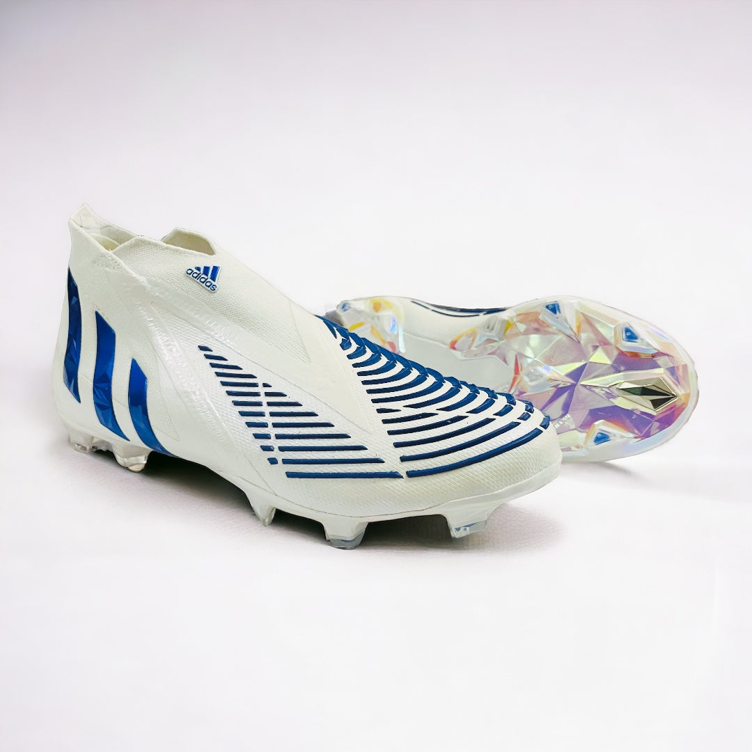 Adidas Predator Edge + FG High Res Blue/White