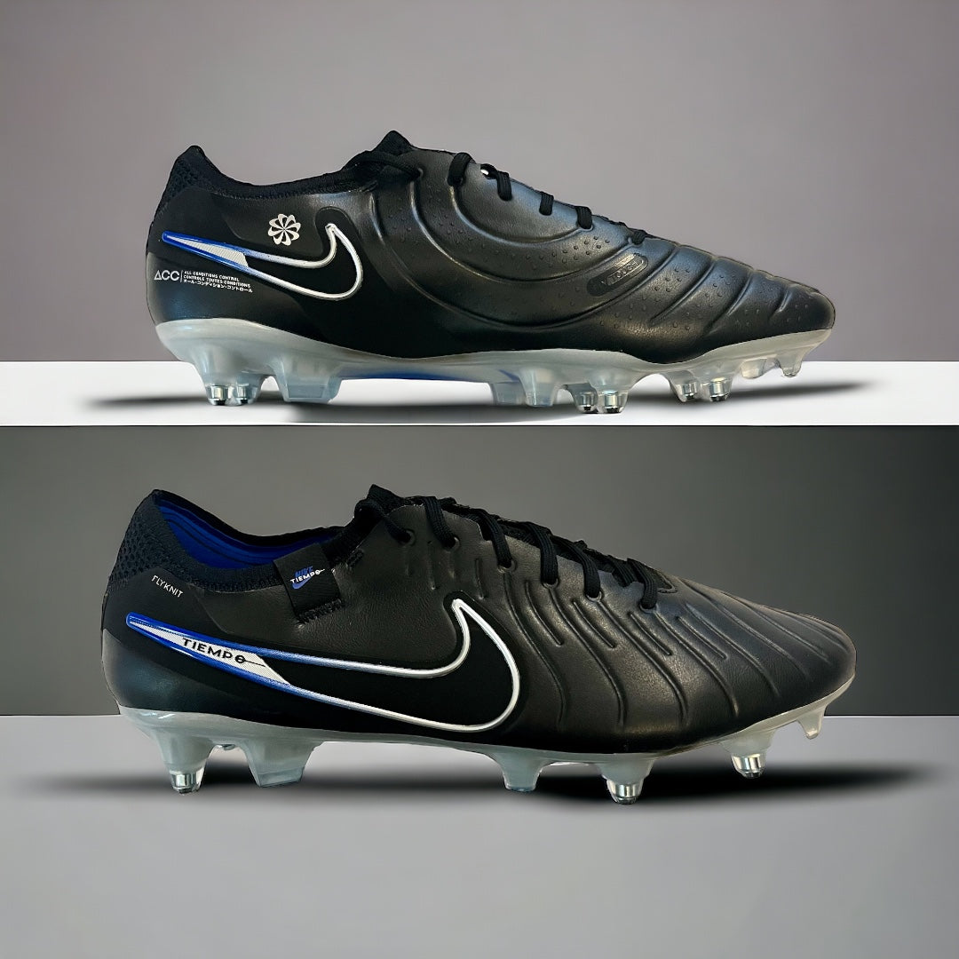 Nike Tiempo Legend X 10 Elite SG-Pro - Black/Chrome/Blue